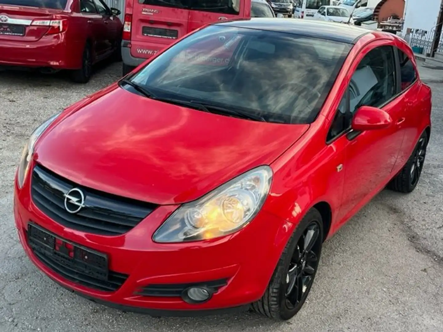 Opel Corsa Color Edition Euro 5 Rot - 1