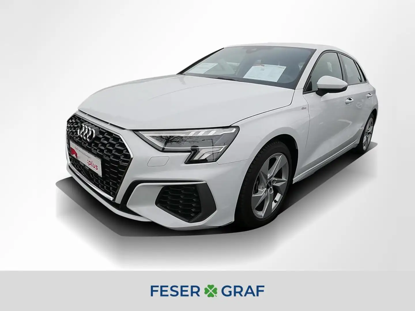 Audi A3 35 TFSI 2x S line AHK LED Navi RüKa Weiß - 1