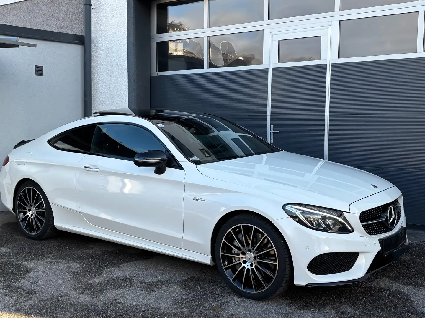 Mercedes-Benz C 43 AMG 4Matic *KAM*LED*LEDER*MEMO*PANO*S-AUSPUFF*19" Weiß - 1
