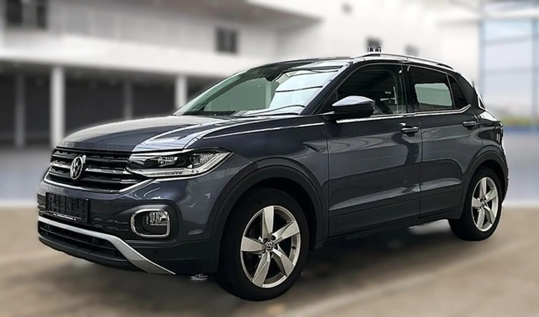 Volkswagen T-Cross 1.5 EDITION Autom. Navi/Pdc/Temp/LED/Ahk Zwart - 2