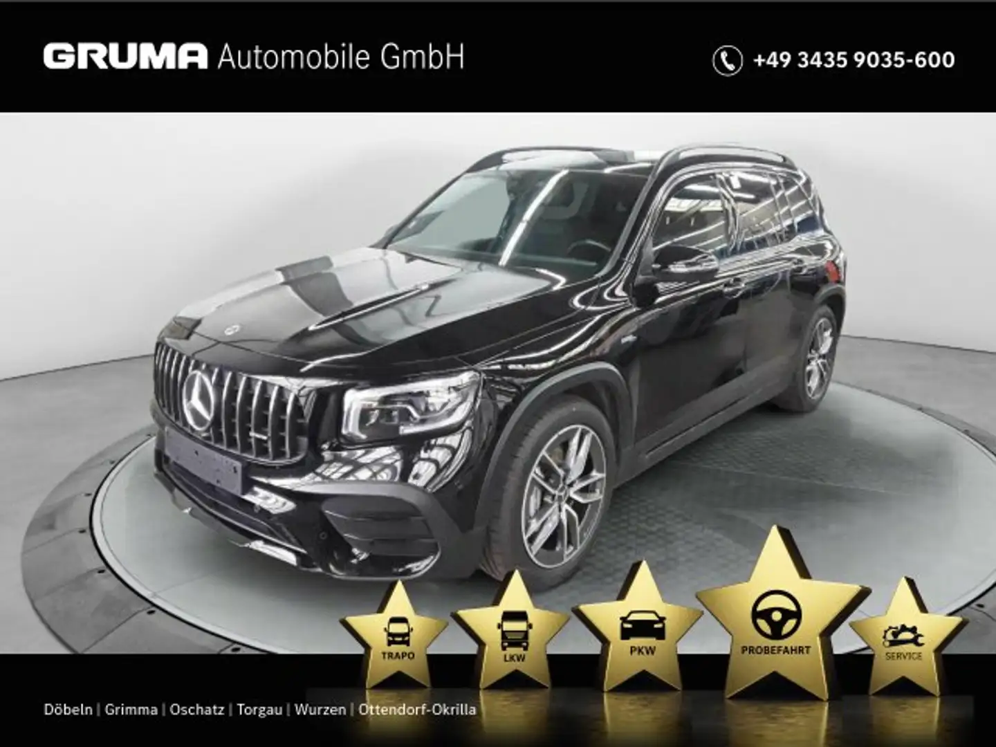 Mercedes-Benz GLB 35 AMG Mercedes-AMG GLB 35 4M AMG+AHK+Night+Burm+Panora Siyah - 1