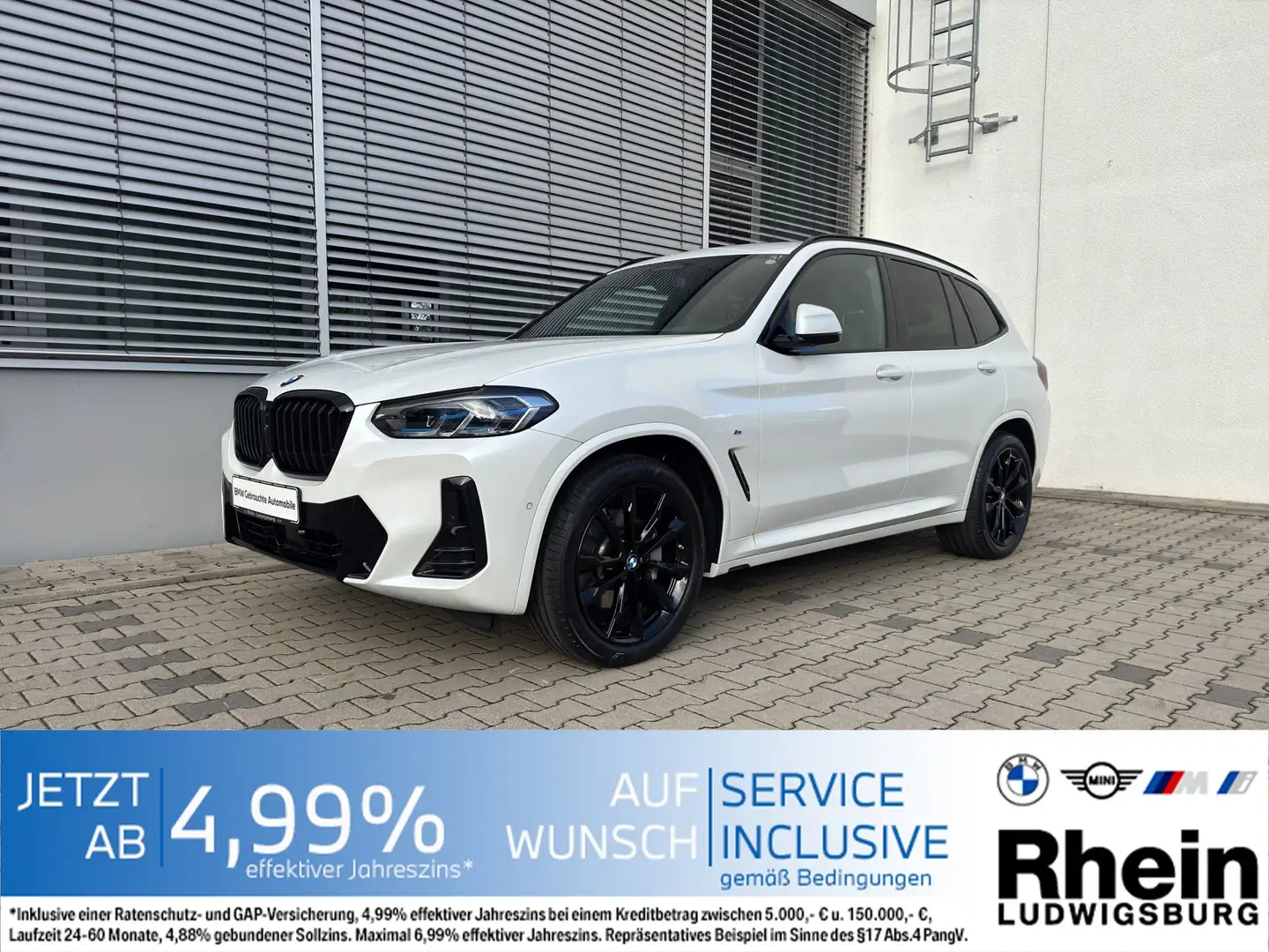 BMW X3 xDrive30i M Sportpaket Weiß - 1