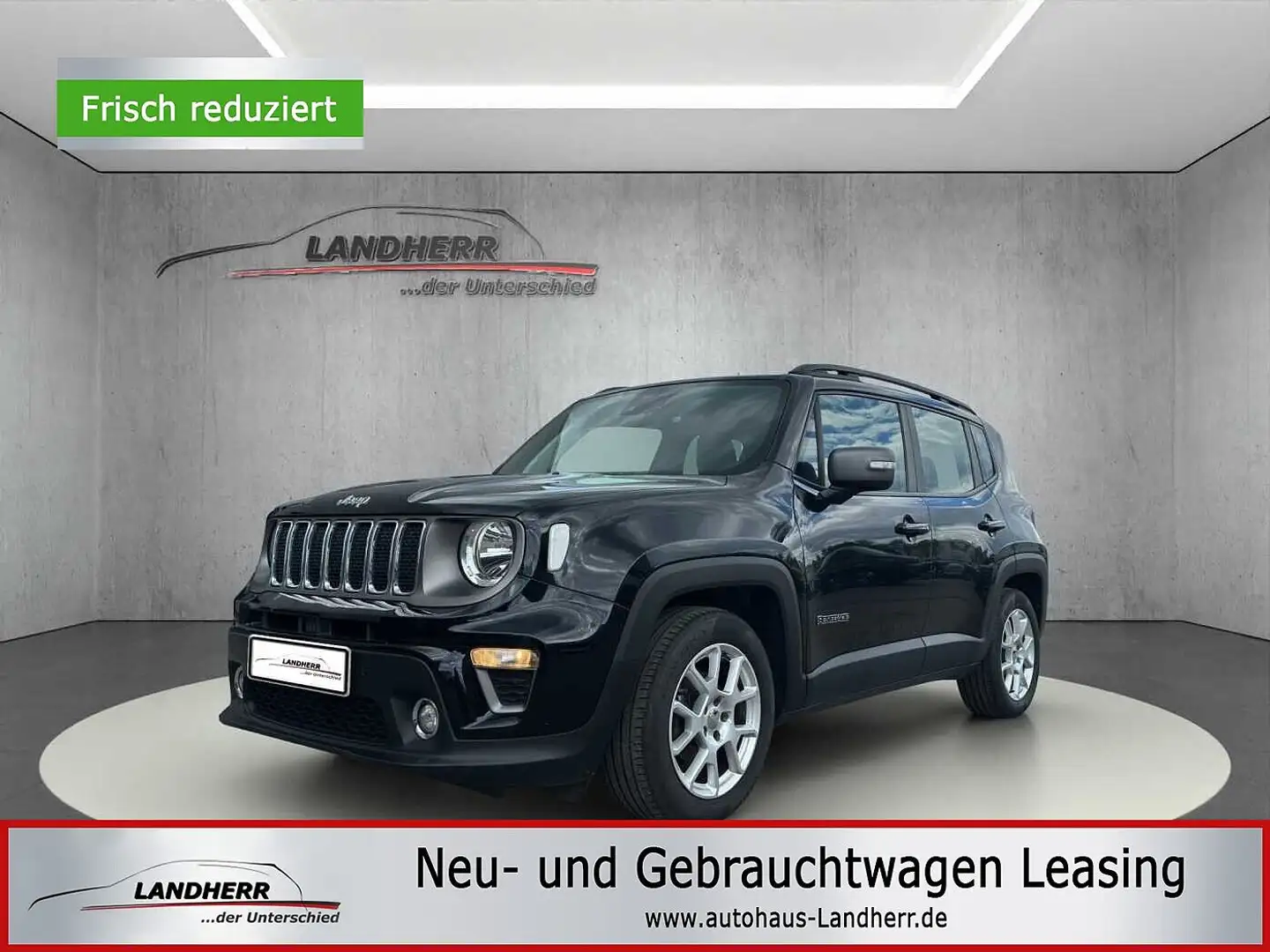 Jeep Renegade Limited//Einparkhilfe vorne und hinten/Tempomat/ Schwarz - 1