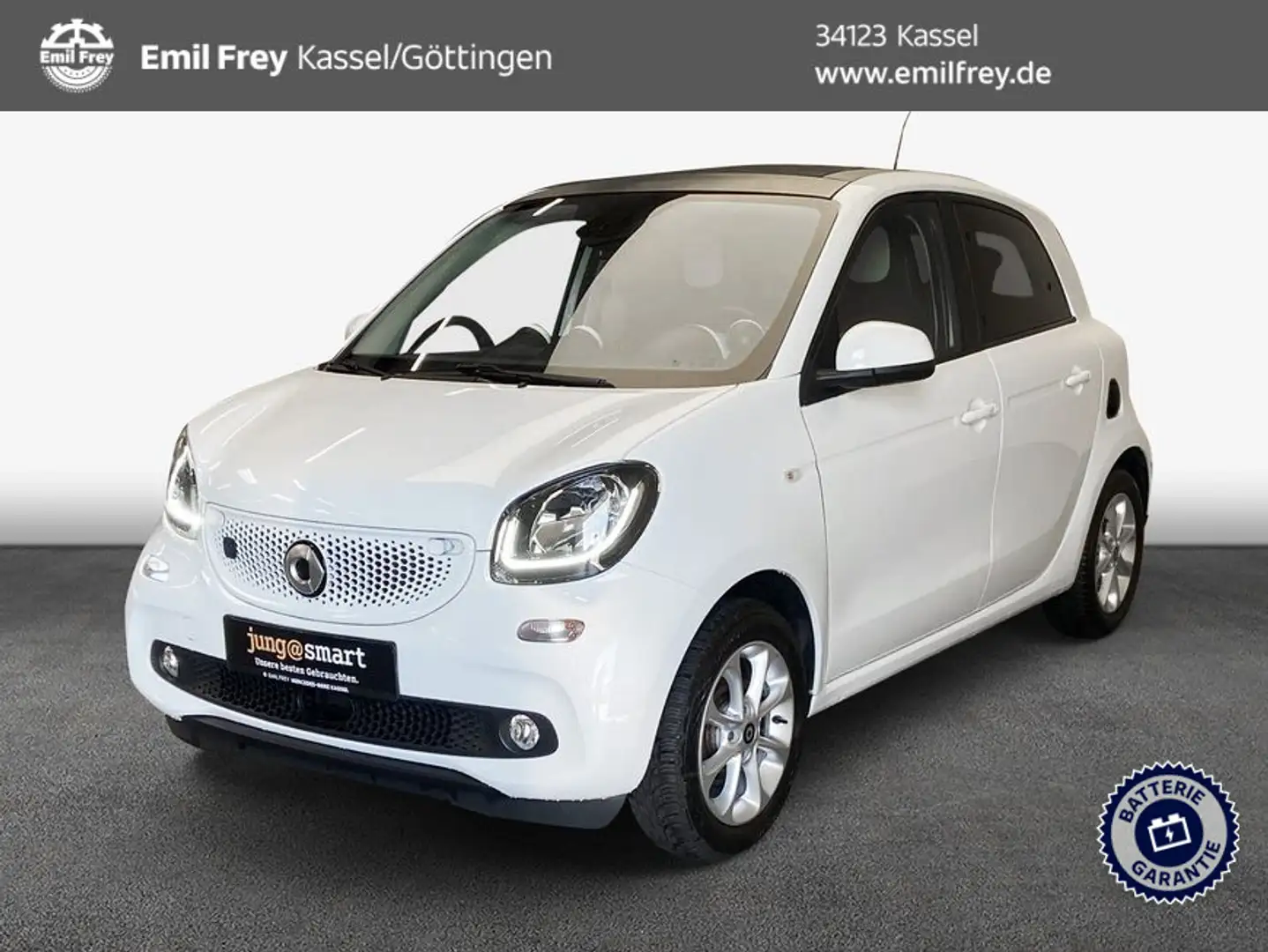 smart forFour forfour EQ passion ''just white'' +Faltdach+Winter Weiß - 1