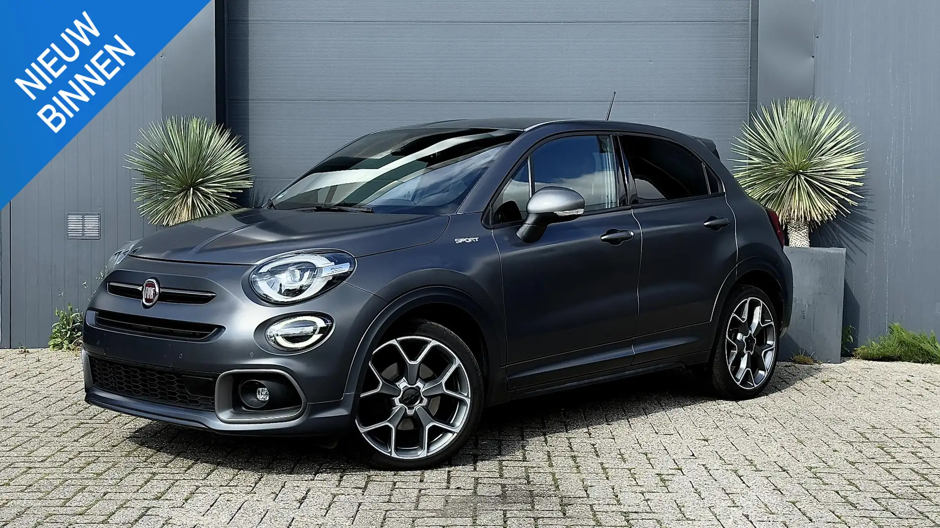 Fiat 500X 1.3 FireFly Turbo 150 Sport Camera/Automaat Gris - 1