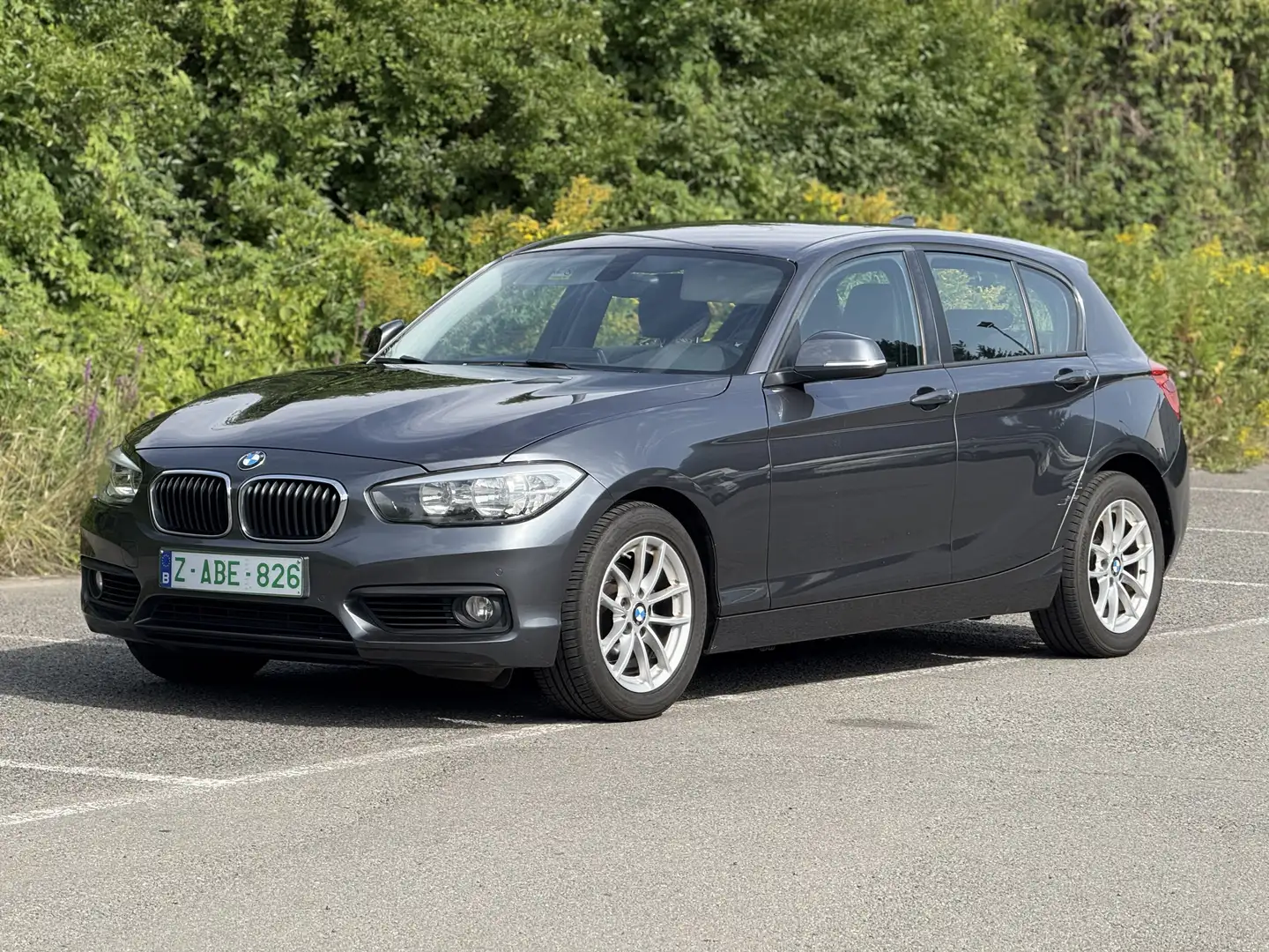 BMW 118 118d Aut. Advantage 2017 194816 km euro6 Grigio - 1