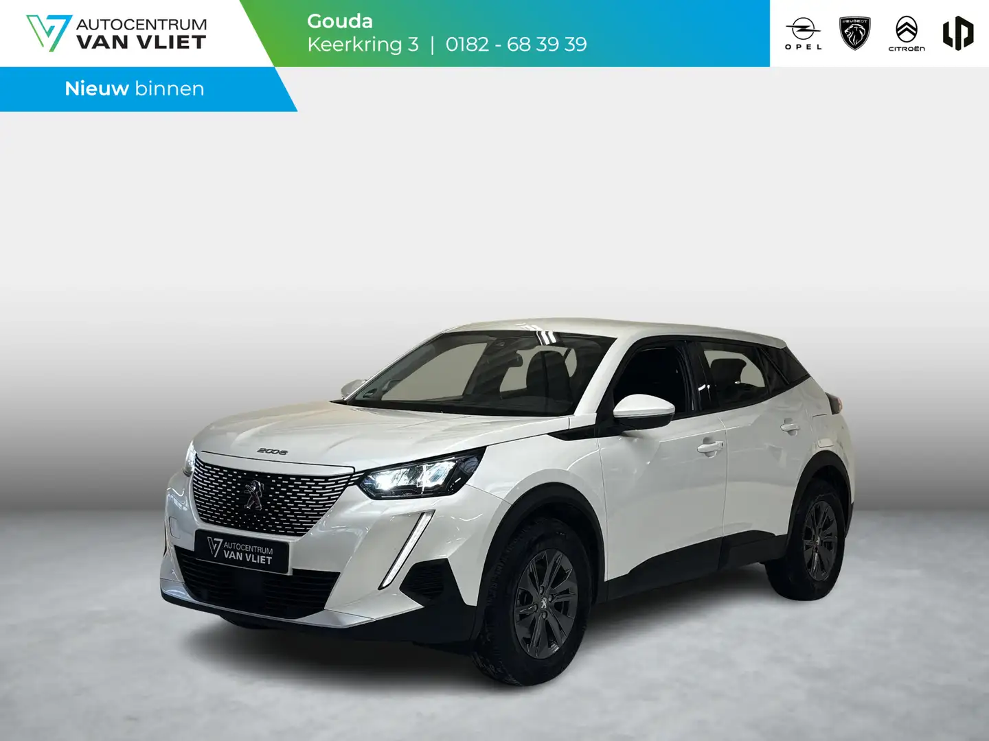 Peugeot e-2008 EV Active Pack 50 kWh Navigatie | Parkeersensoren Blanc - 1