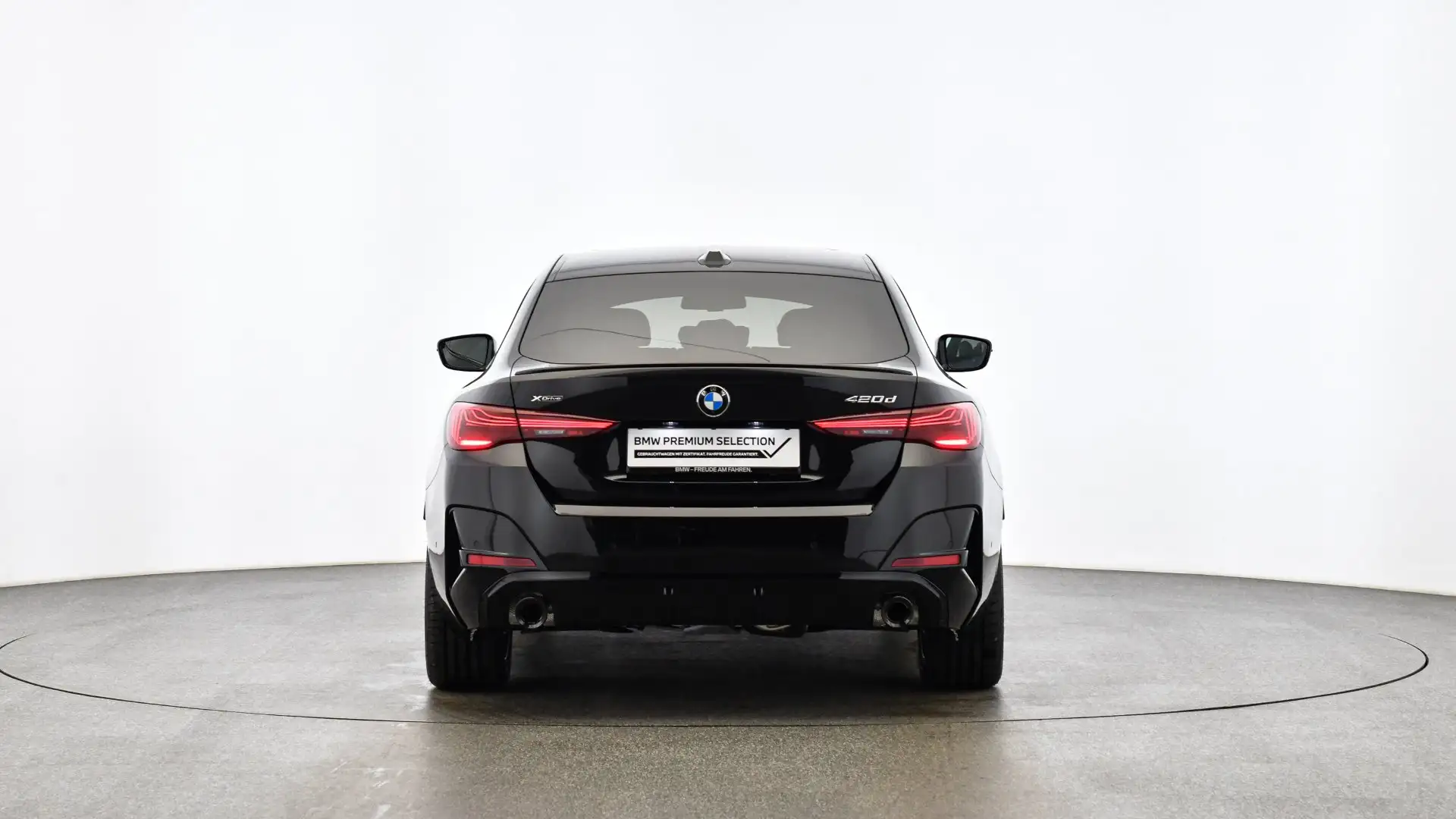 BMW 420 d xDrive Schwarz - 2