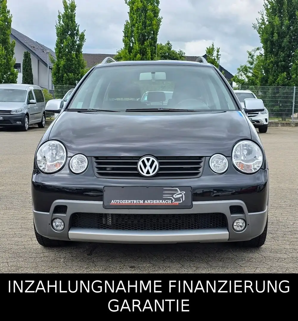 Volkswagen Polo IV Fun*KLIMA*1.HAND*NUR 27TKM*El.FENSTER*BBS Zwart - 2