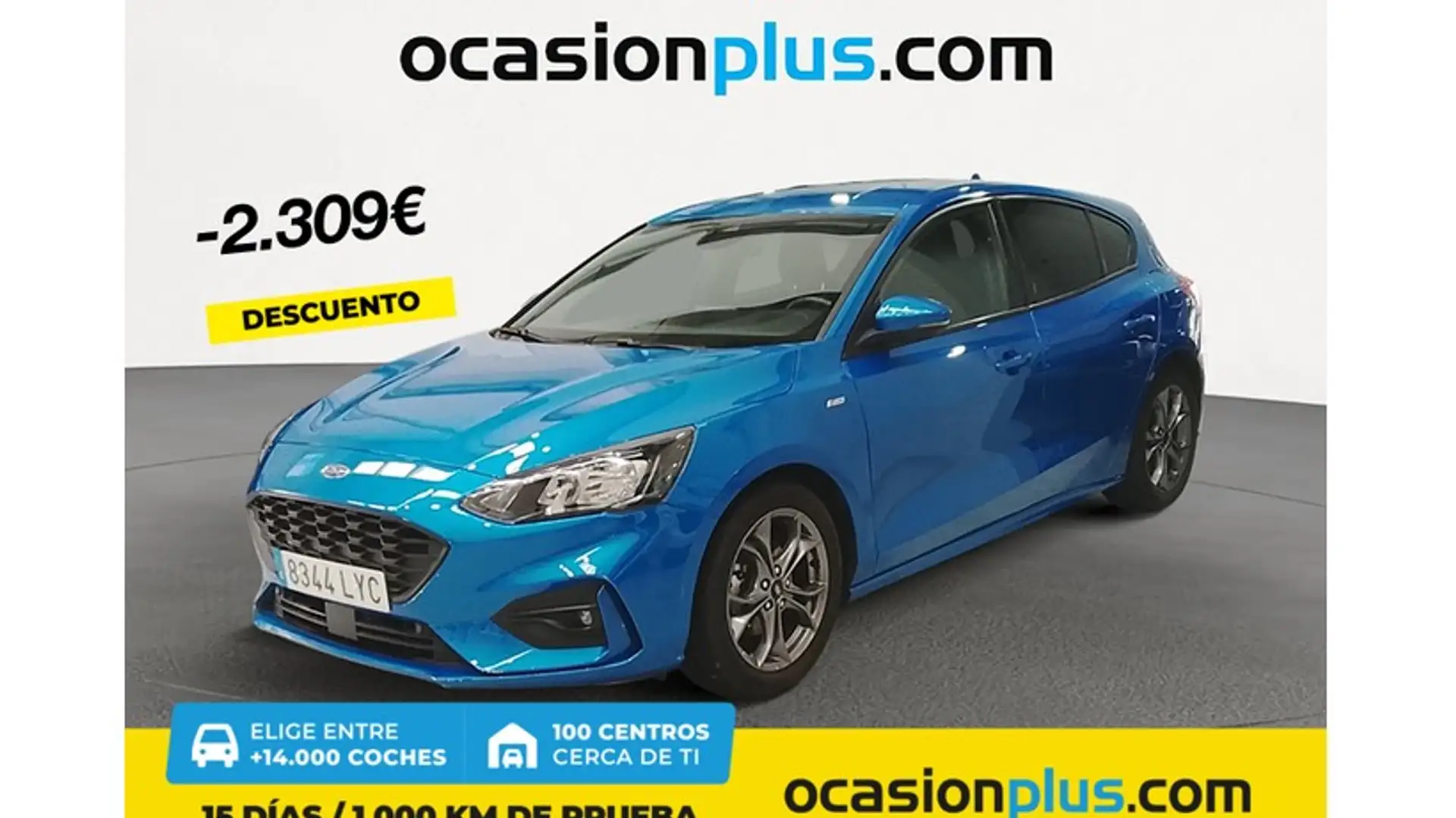 Ford Focus 1.0 Ecoboost MHEV ST-Line 125 Blu/Azzurro - 1