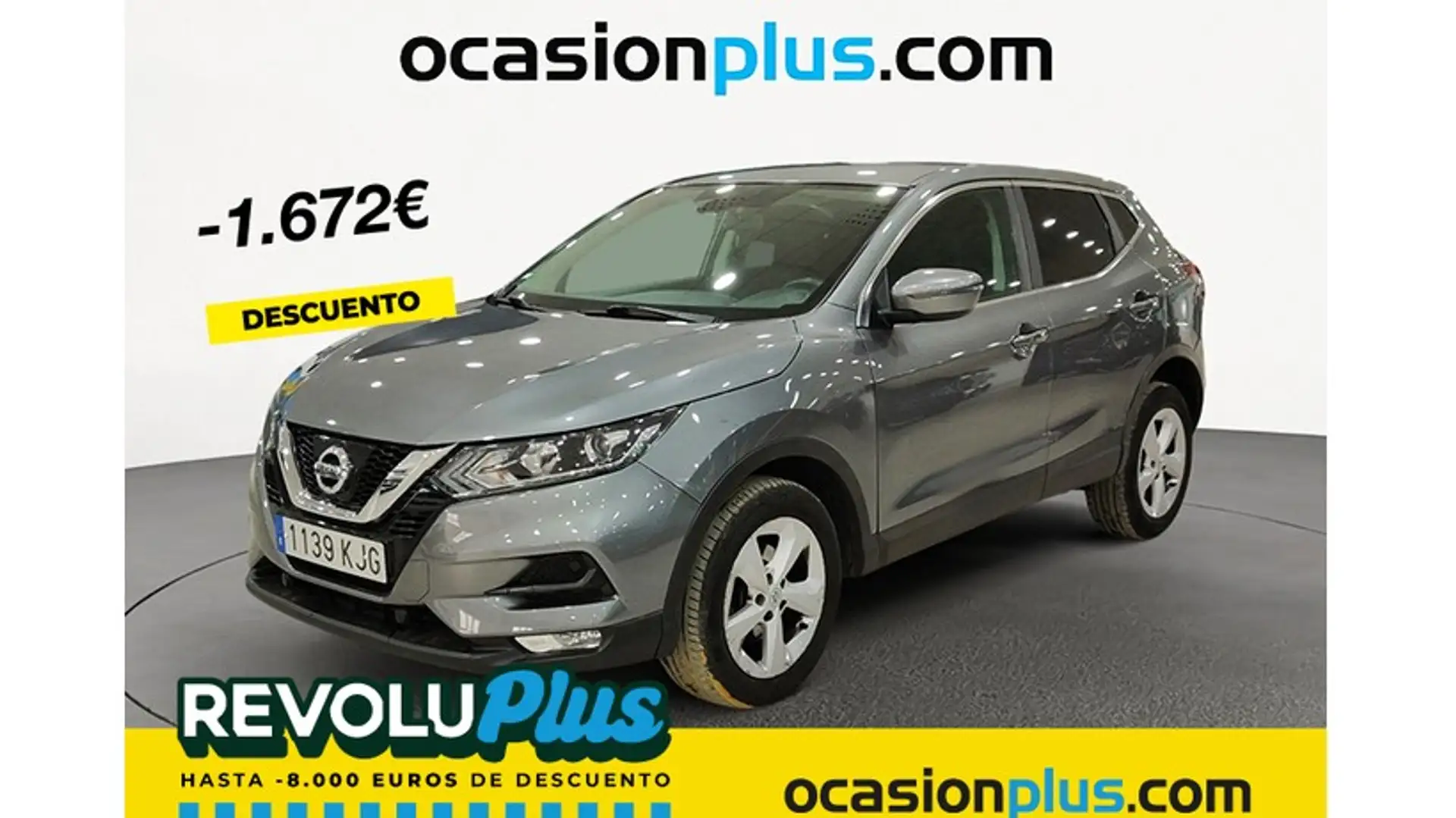 Nissan Qashqai 1.2 DIG-T Acenta 4x2 XTronic Gris - 1