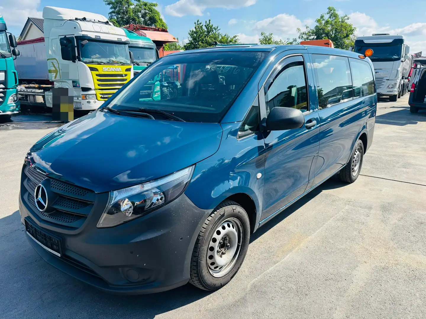 Mercedes-Benz Vito Tourer 113 CDI *Manual/PDC/Tempomat/8+1 Blau - 1
