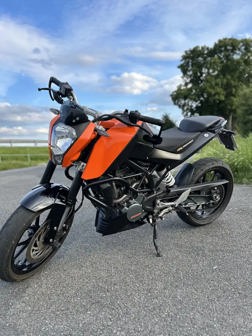 KTM 125 Duke Portocaliu - 1