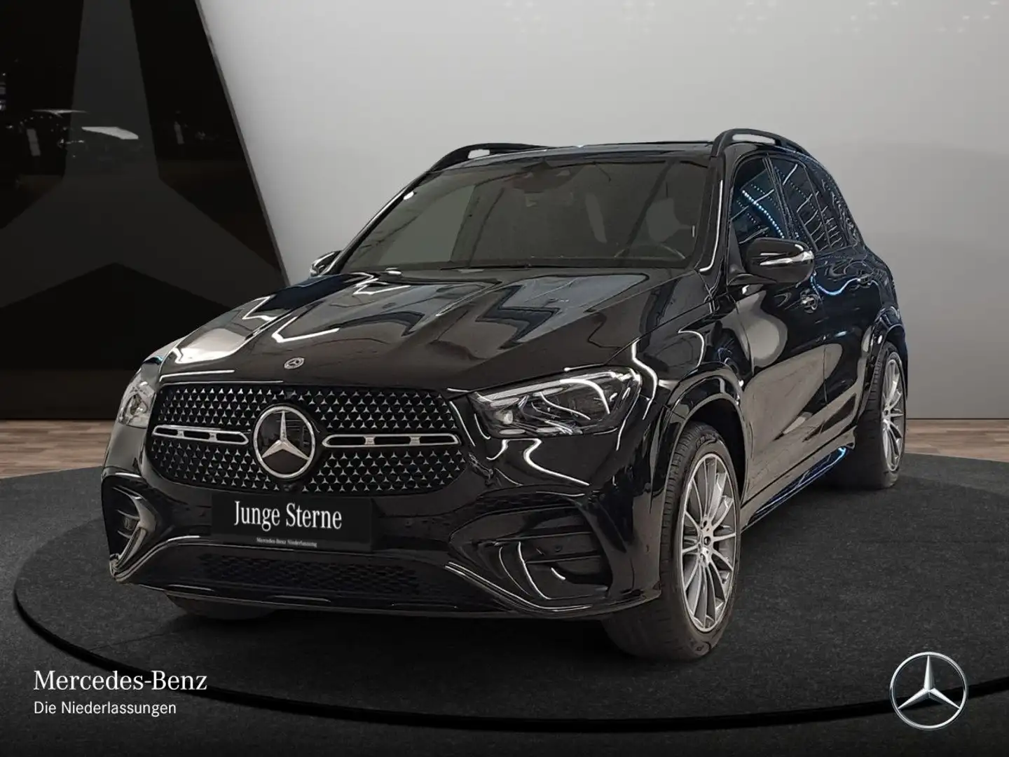 Mercedes-Benz GLE 450 d 4M AMG+NIGHT+PANO+360+AHK+MULTIBEAM+HUD Schwarz - 2