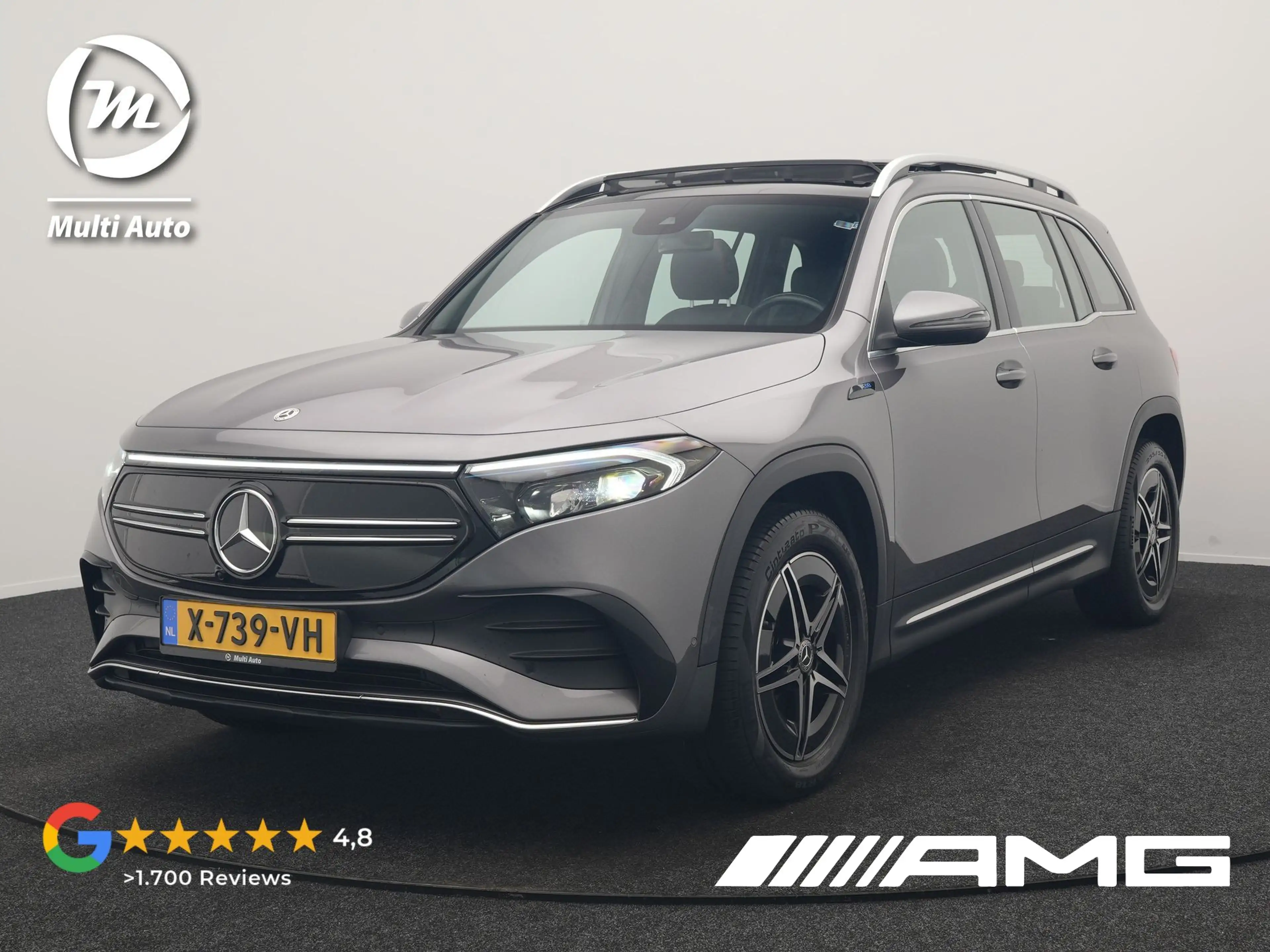 Mercedes-Benz EQB 350 4MATIC AMG Line 70 kWh 293pk Dealer O.H | Panodak