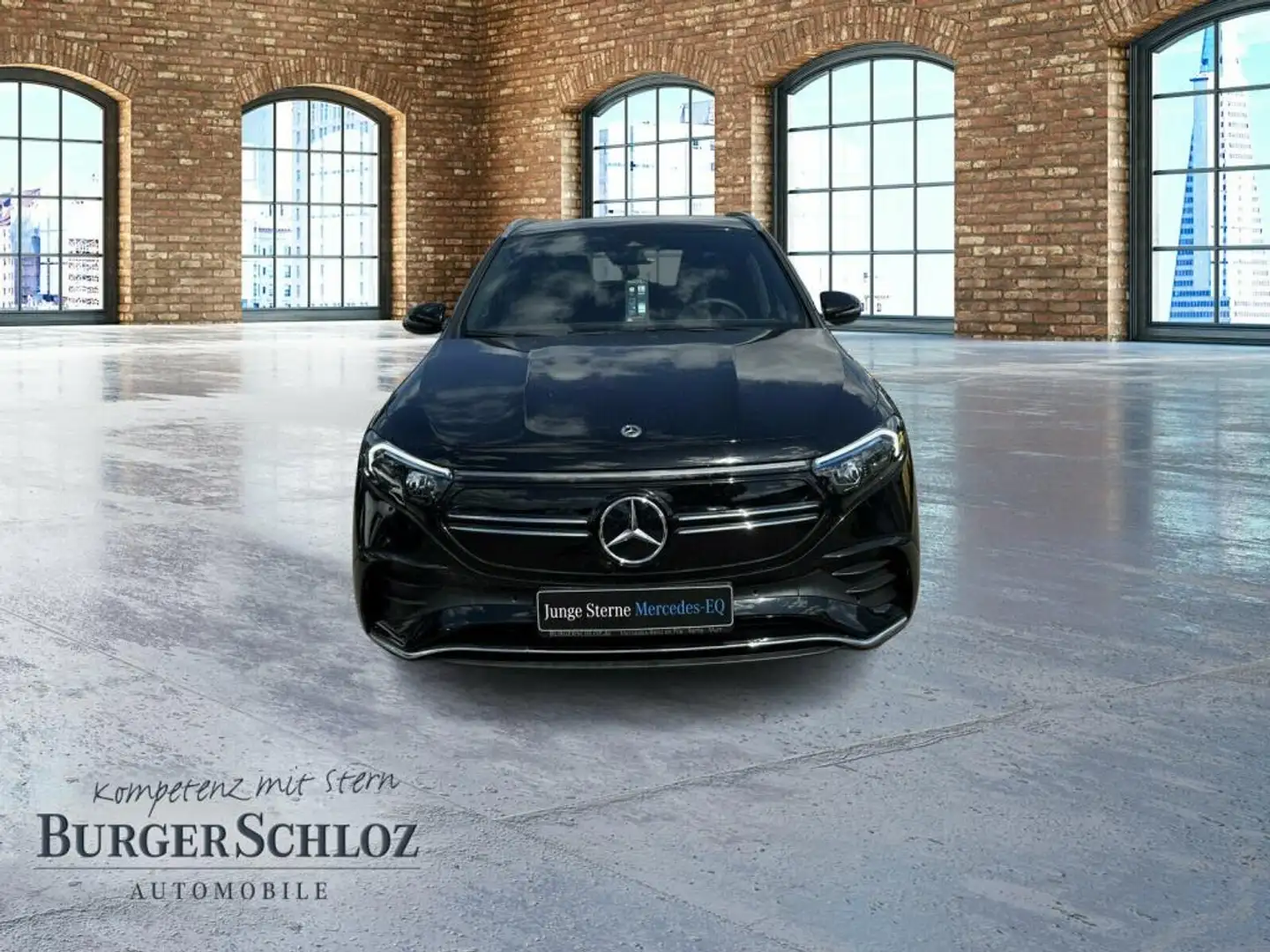 Mercedes-Benz EQA 300 4M AMG ParkAss. SpurW KAM S-Sitz SHZ LM Schwarz - 2