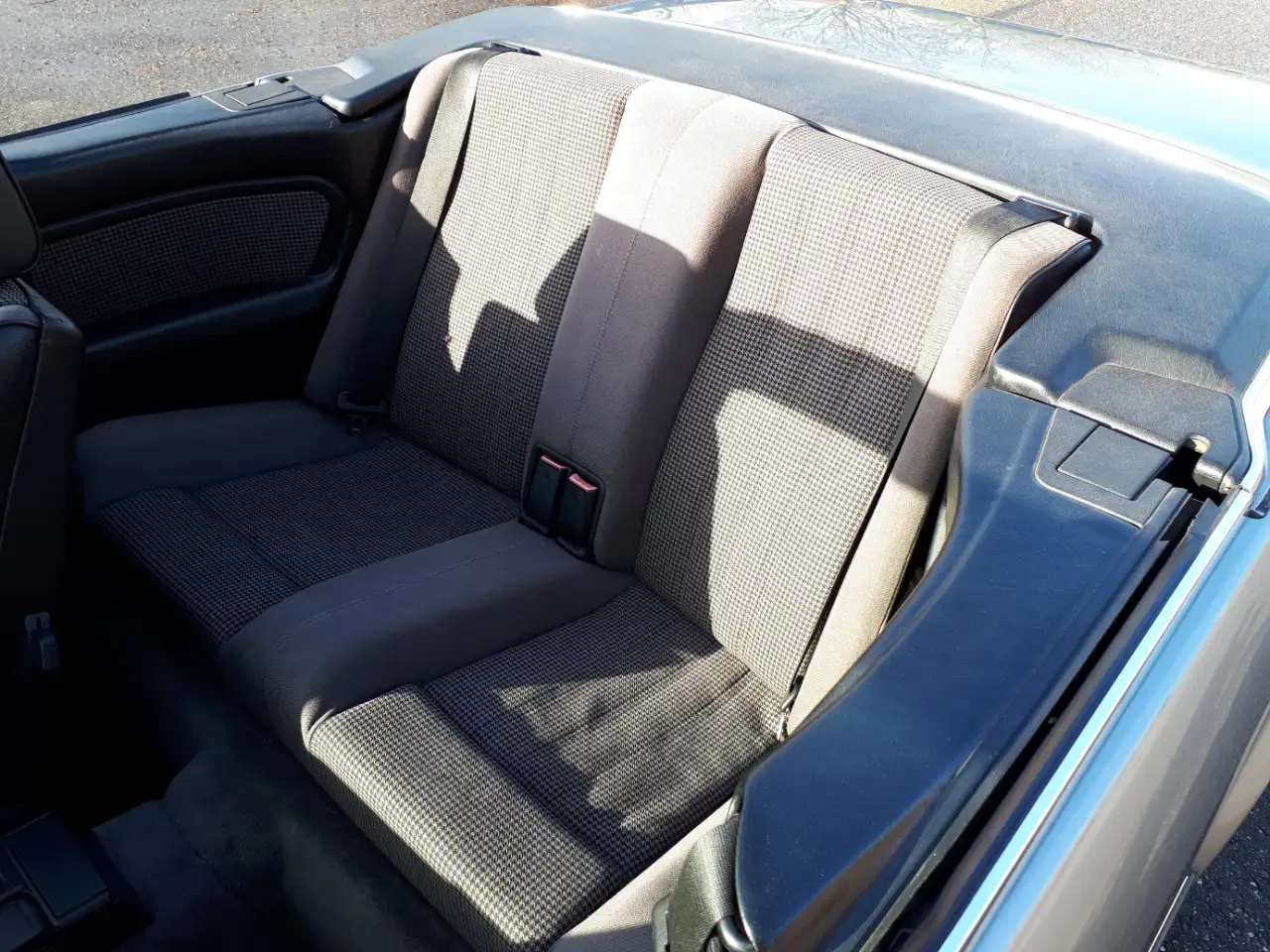 BMW 325 i cabrio E30 (1987) zilvergrijs 128000 km + doc., foto 12