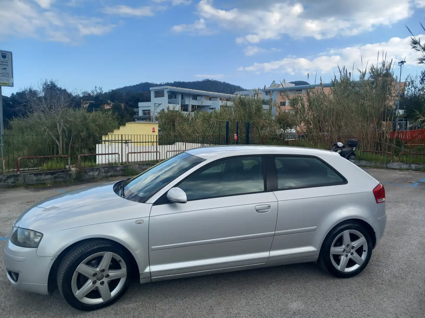 Audi A3 A3 II 2004 3p 2.0 tdi Ambition Argento - 2