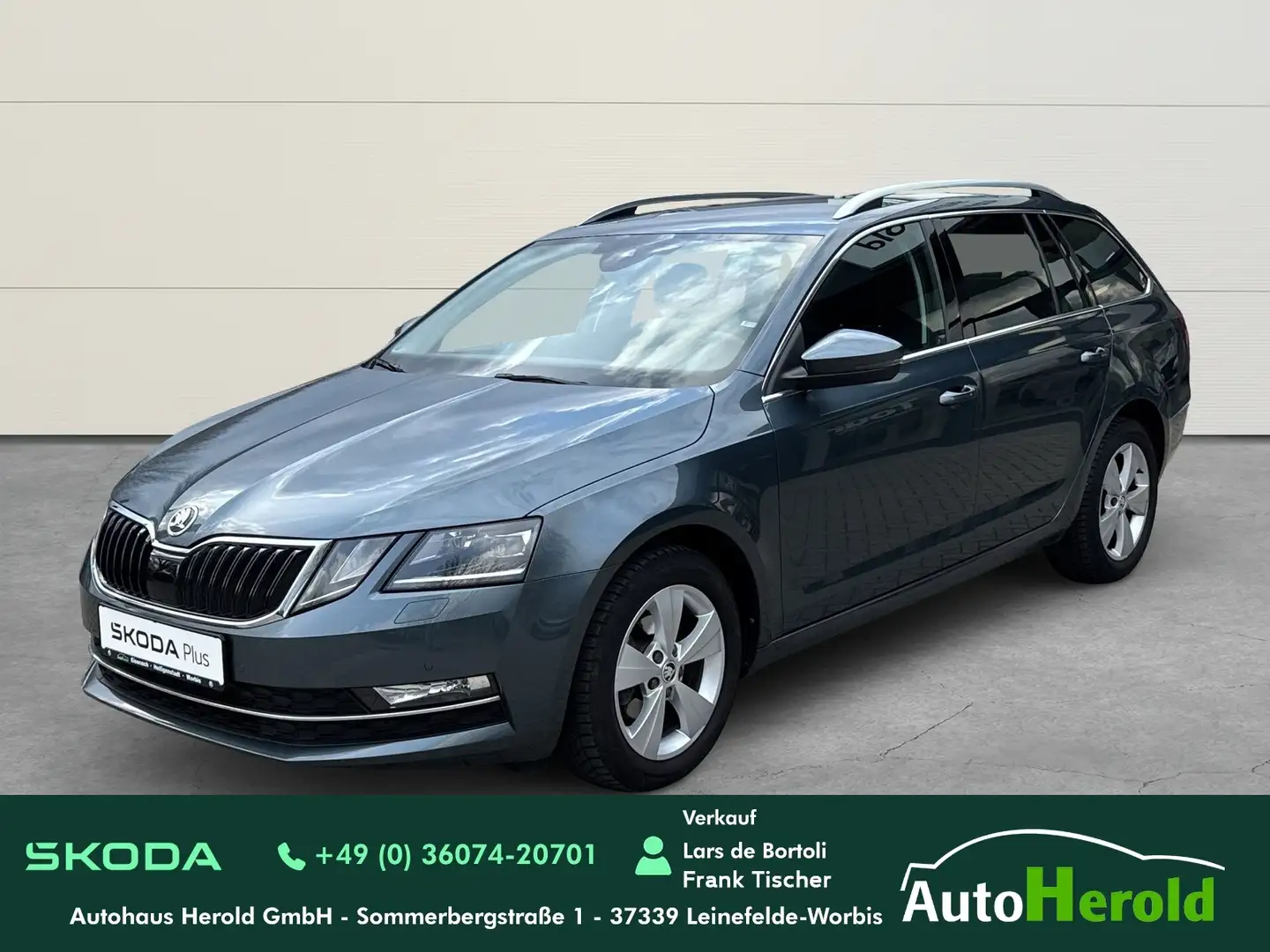 Skoda Octavia Combi Style 1,6TDI 85 kW+WKR+ACC+SMARTLINK Grau - 1