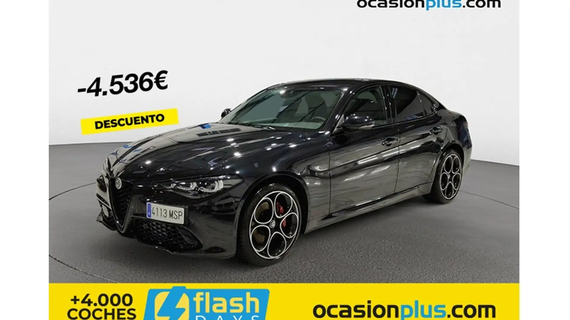 Alfa Romeo Giulia 2.2 Diesel Competizione Q4 Aut. 210 Negro - 1