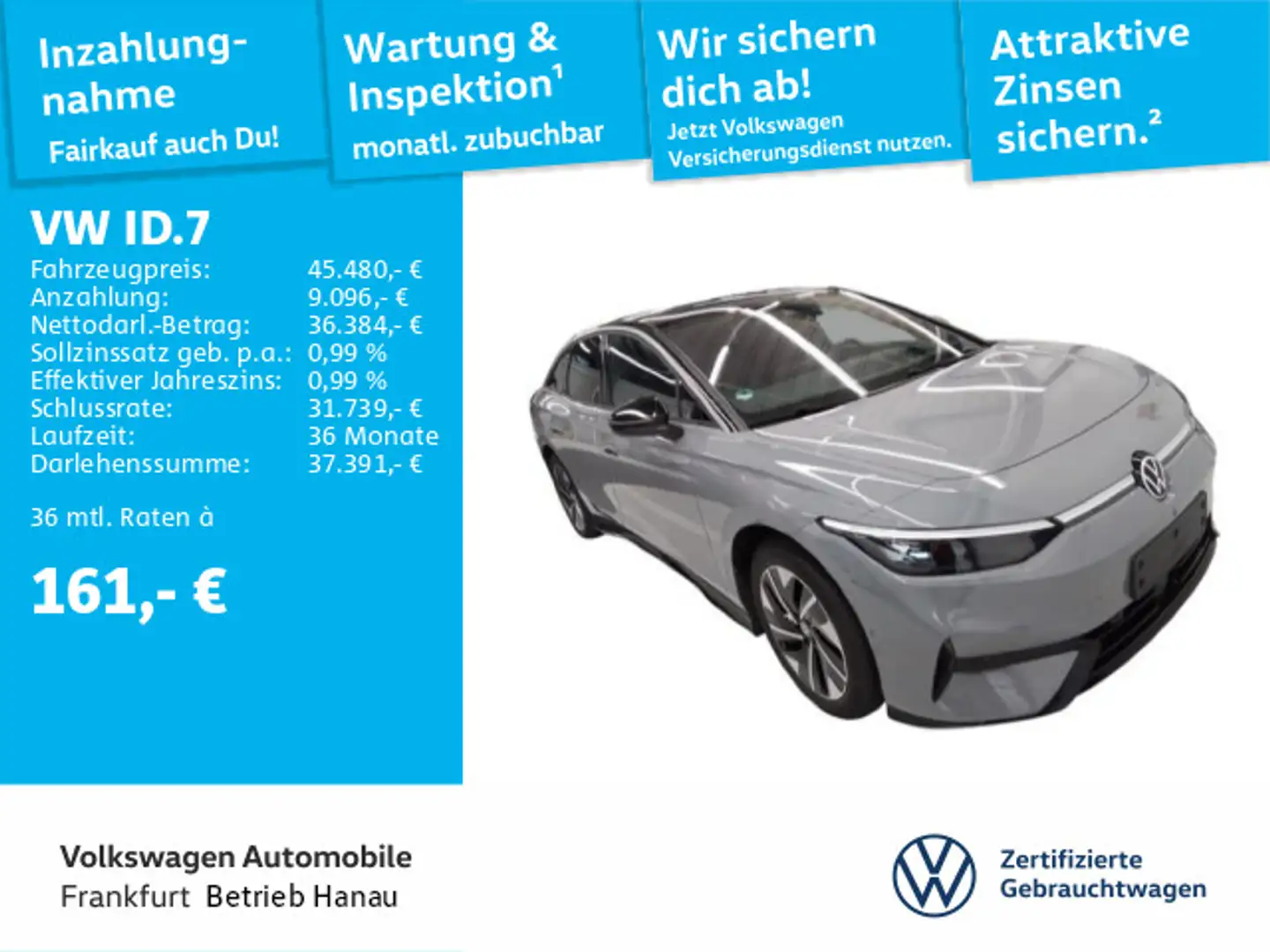 Volkswagen ID.7 Pro Gri - 1