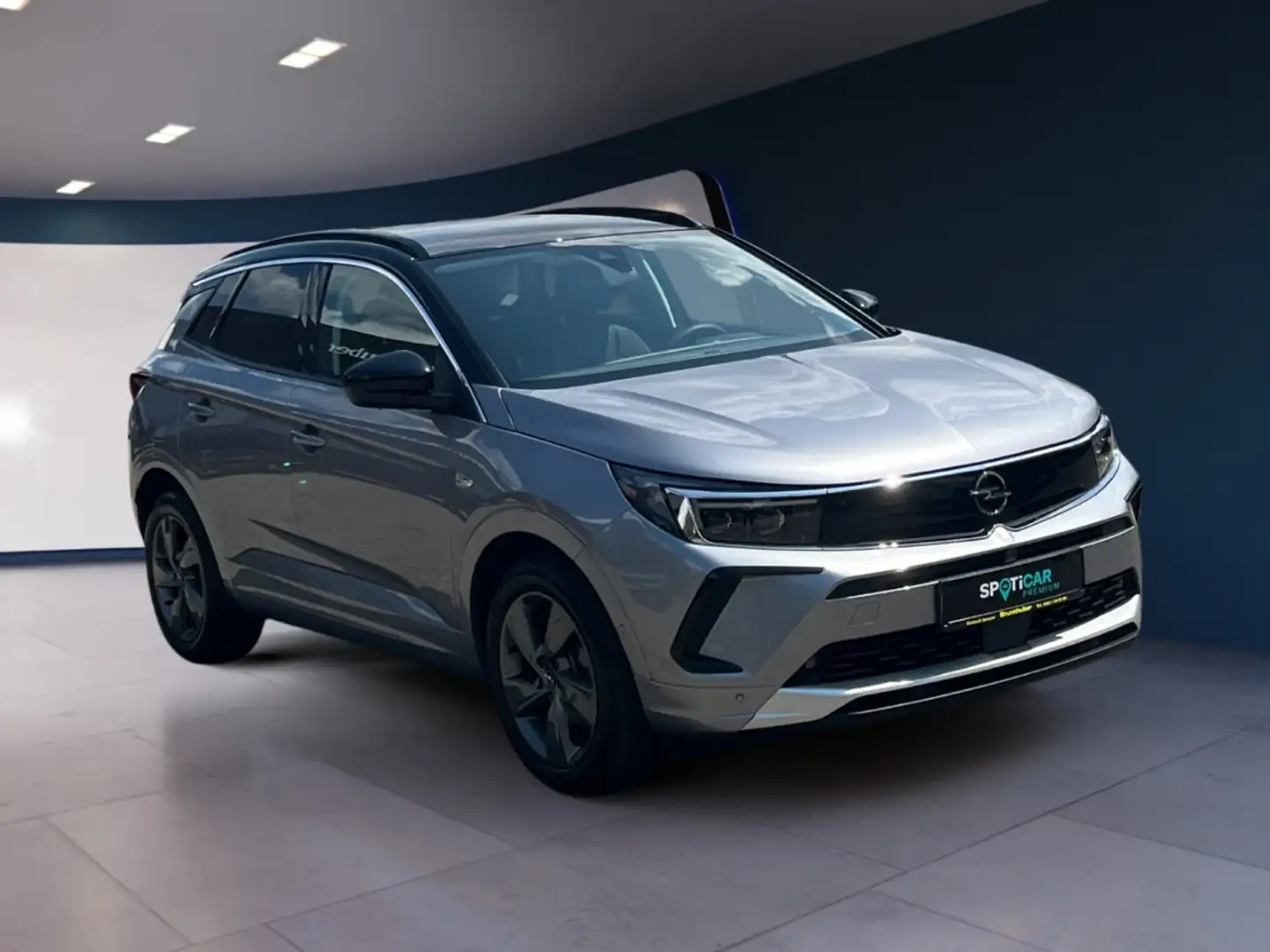 Opel Grandland EU6e Elegance 1.2 Turbo S 96 kW 6G Navi 360 Kamera Grau - 2