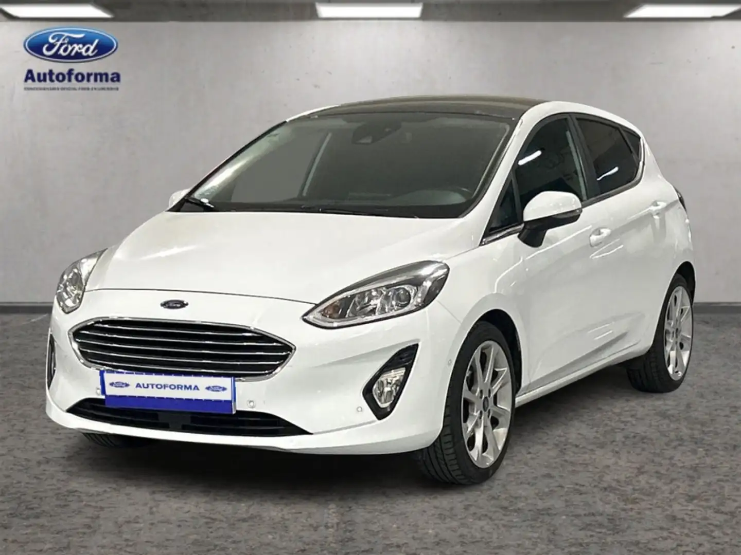 Ford Fiesta 1.5TDCi Titanium 85 Blanco - 1