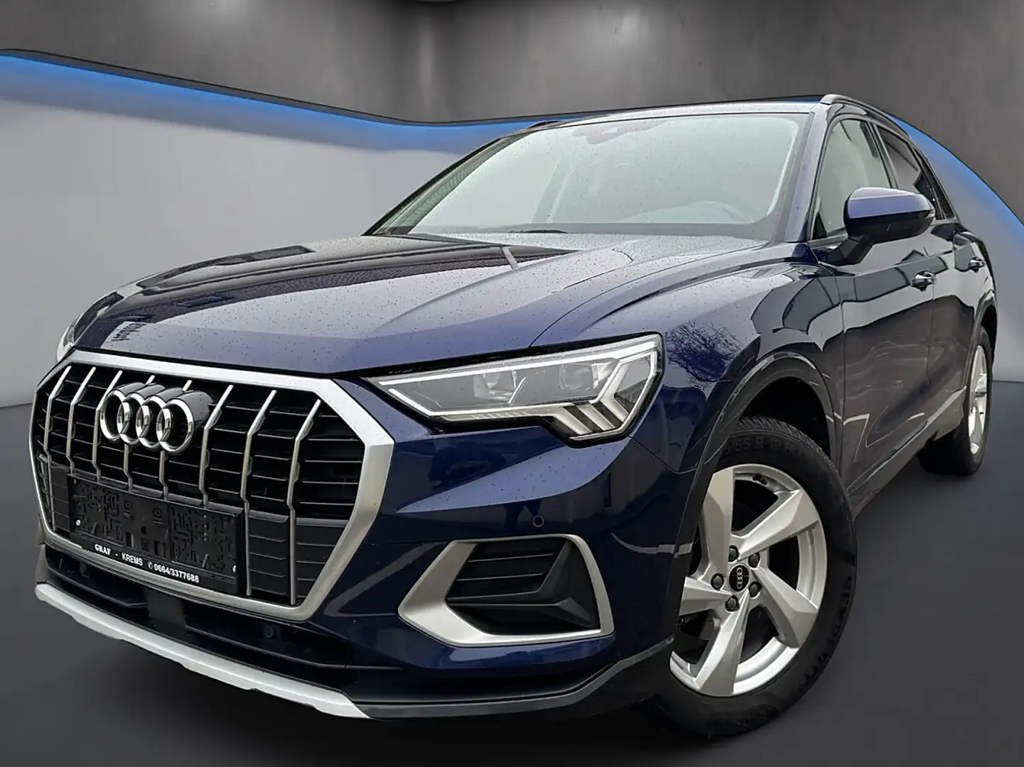 Audi Q3 35 TDI advanced S-tronic *MatrixLED*AHK*Keyless... Blau - 1