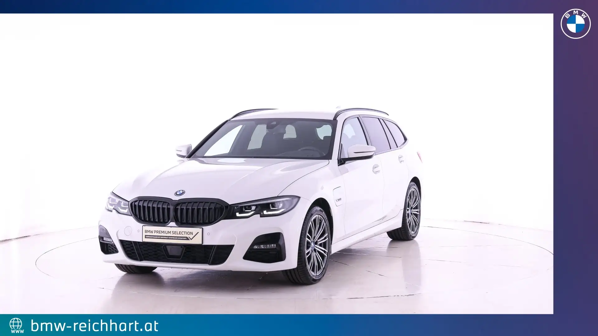 BMW 330 e xDrive Weiß - 1