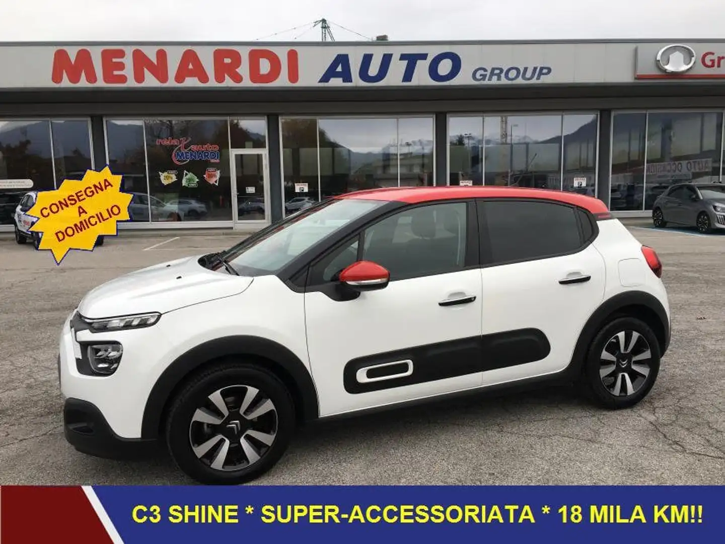 Citroen C3 PureTech 83 S&S Shine PARI AL NUOVO Blanc - 1