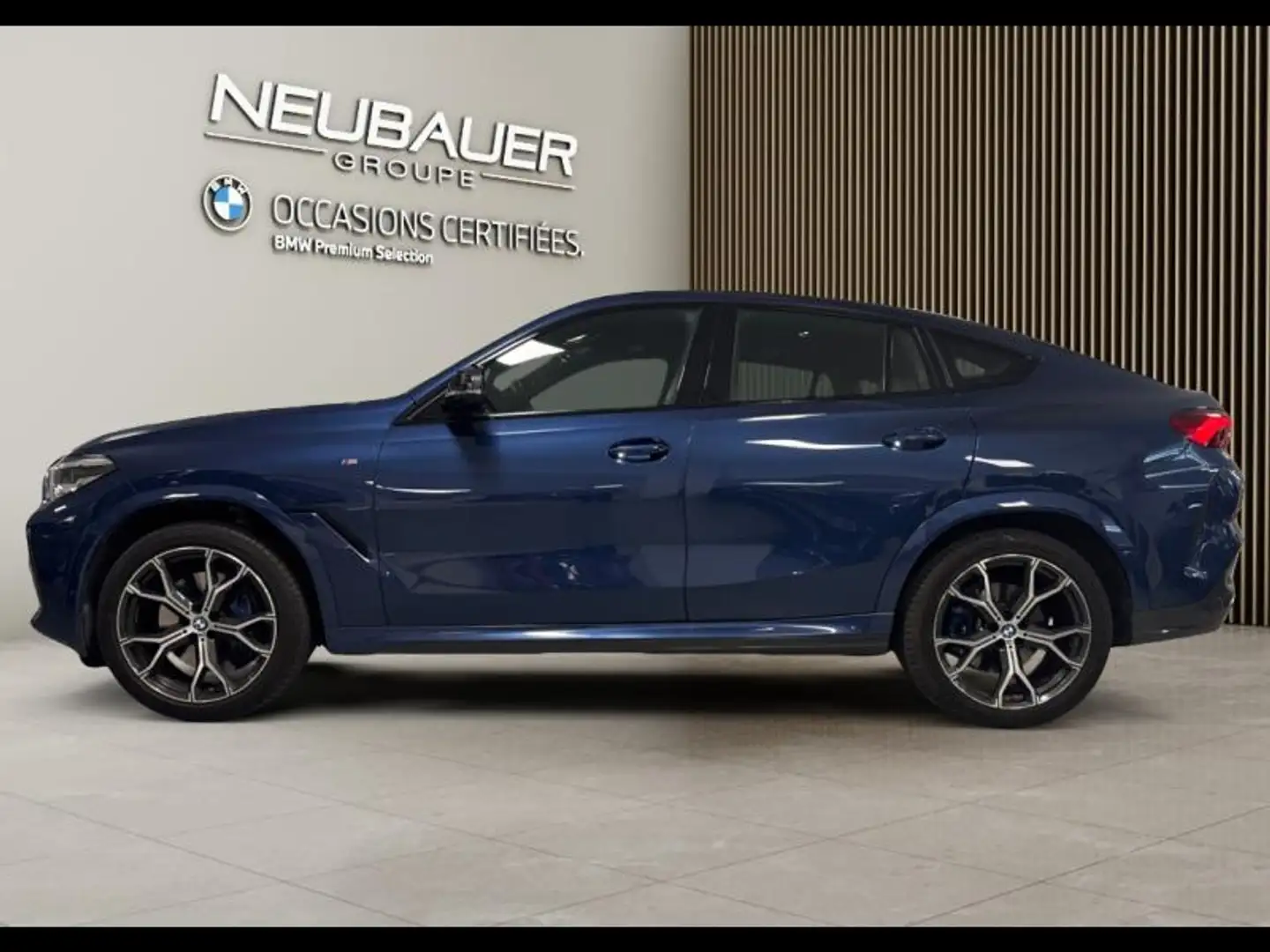 BMW X6 xDrive 30dA 286ch M Sport Bleu - 2