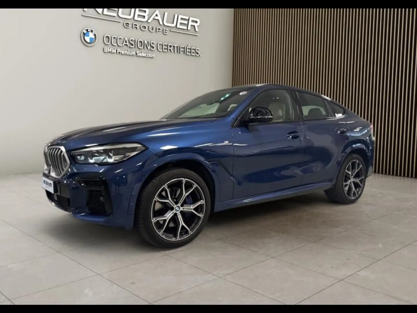 BMW X6 xDrive 30dA 286ch M Sport Bleu - 1