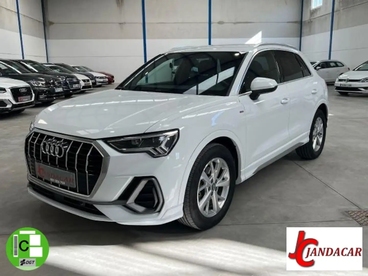 Audi Q3 35 TDI S line S tronic 110kW Blanc - 1