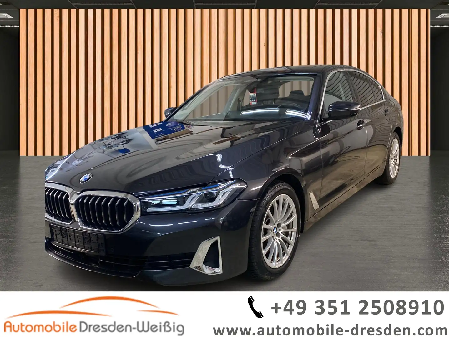 BMW 530 dA xDrive Luxury Line*Glasdach*HeadUp*Laser Grau - 1