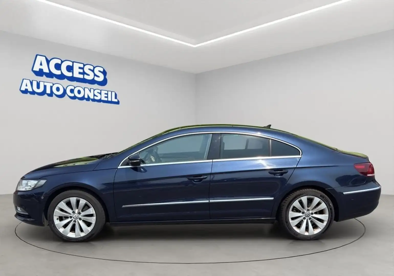 Volkswagen Passat CC 2.0 TDI 177 DSG6 Carat Edition Dossier facture complet TO Sièges chauffants Blau - 2