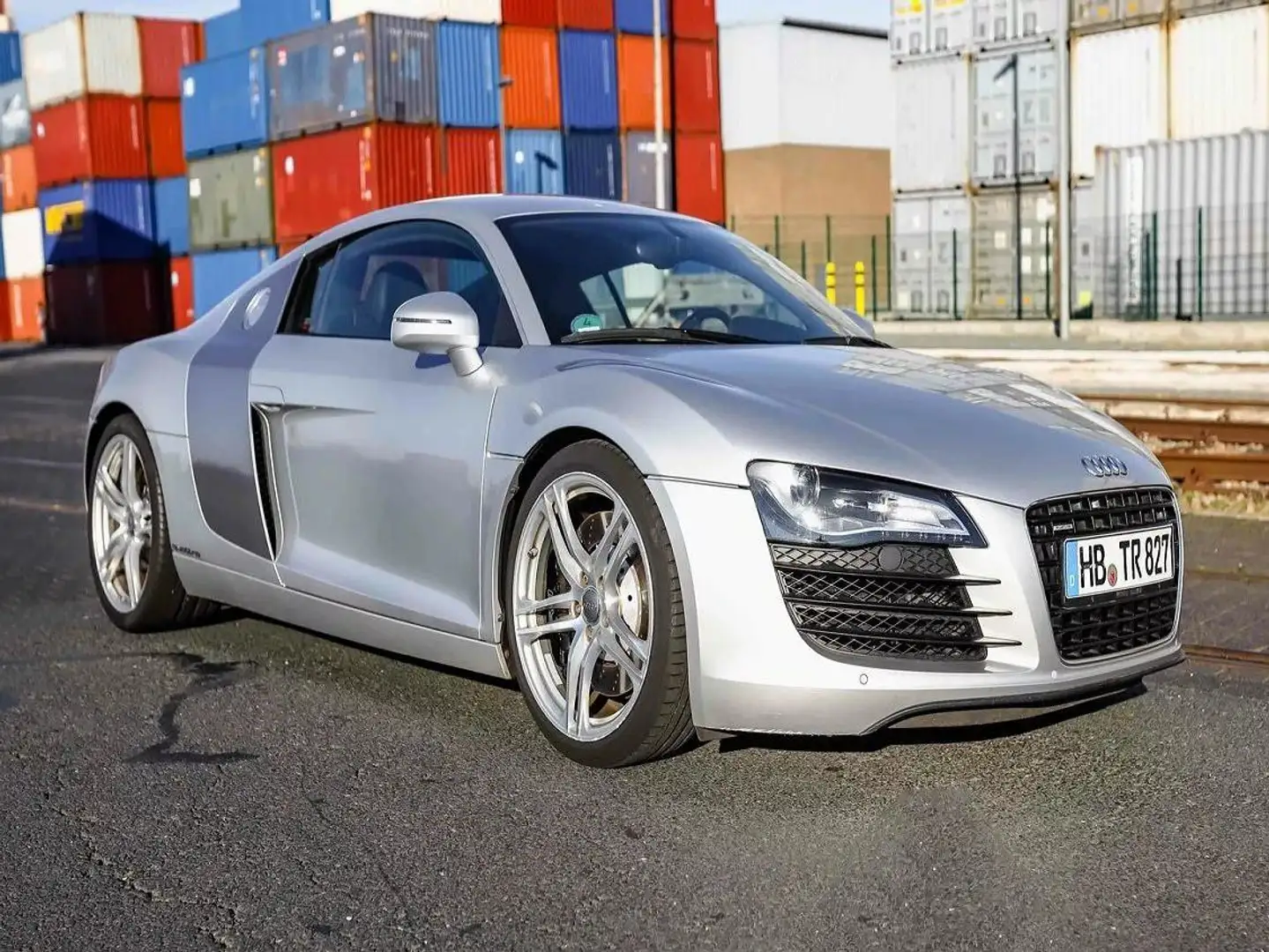 Audi R8 R8 Coupe 4.2 V8 quattro r-tronic Argento - 1