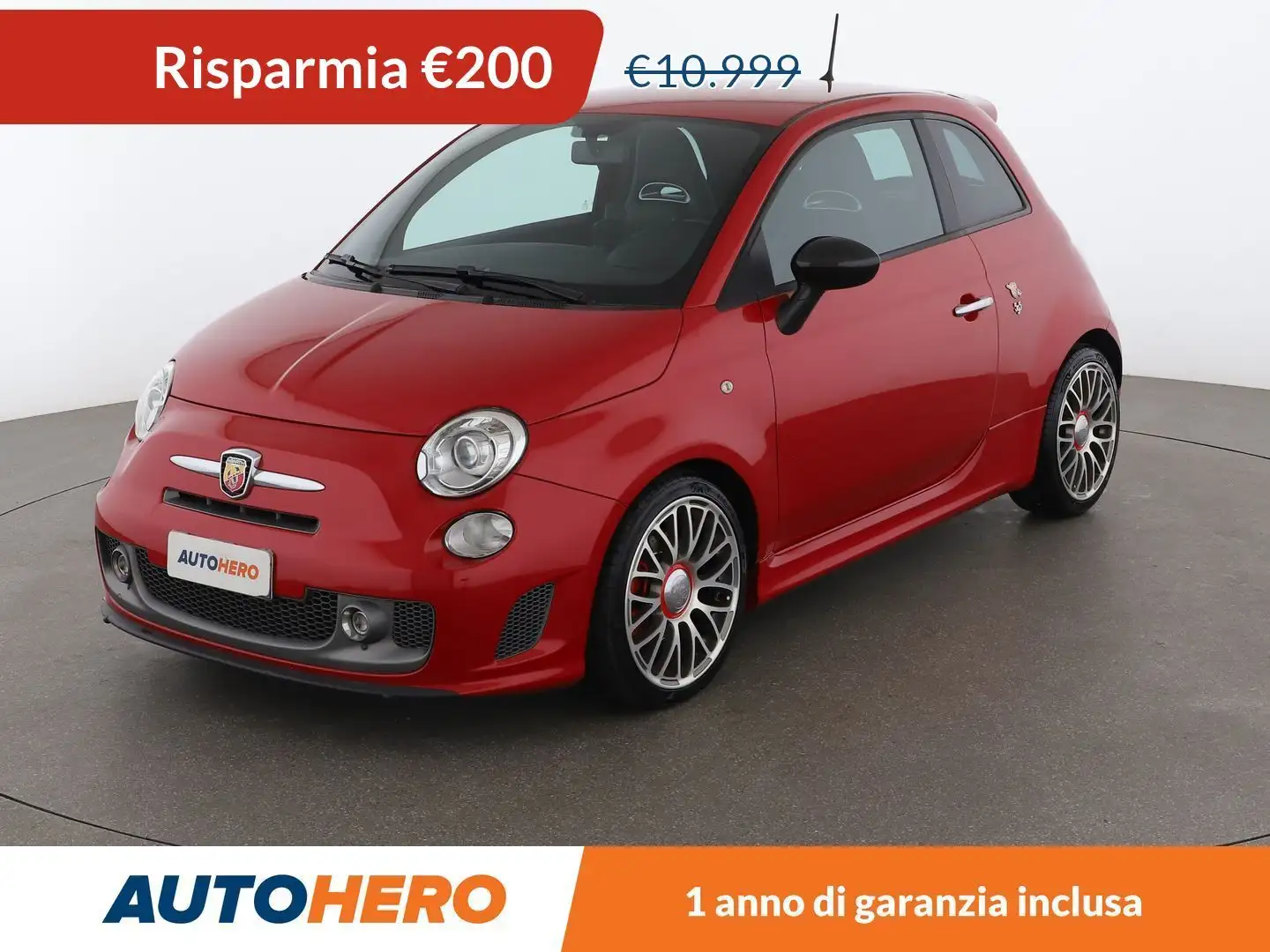 Abarth 595 1.4 T-Jet Turismo 160 CV Rosso - 1