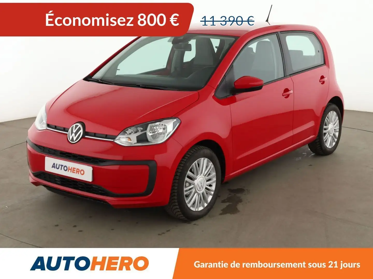 Volkswagen up! 1.0 BlueMotion Tech Move Up! Rouge - 1