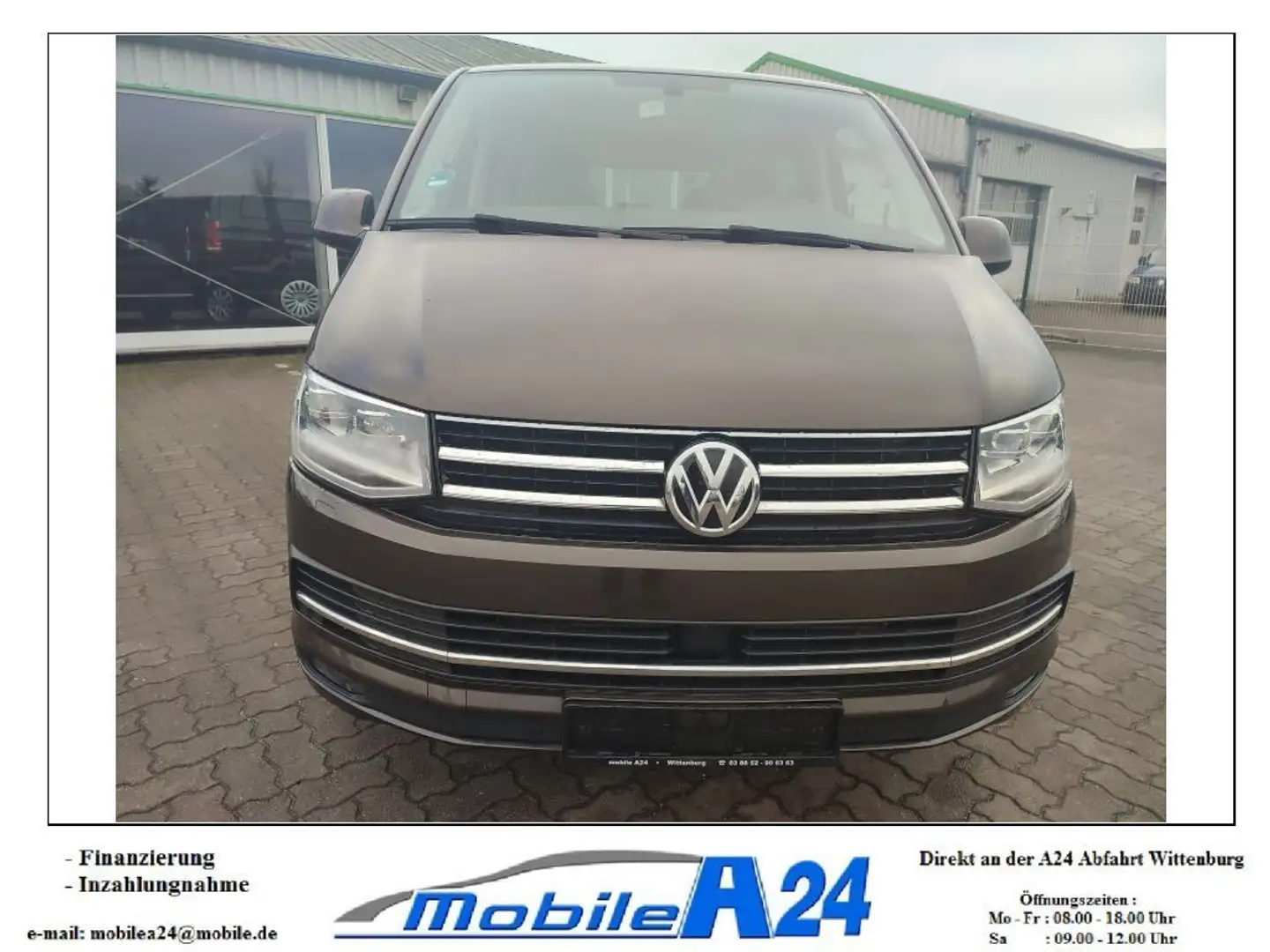 Volkswagen T6 Multivan Multivan DSG Business ACC AHK LED 2X SCHIEBET. Braun - 2