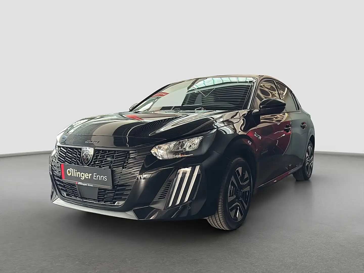 Peugeot 208 Allure Schwarz - 2