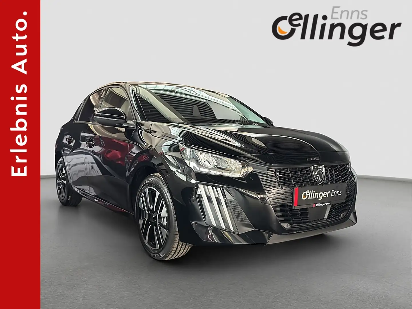 Peugeot 208 Allure Schwarz - 1