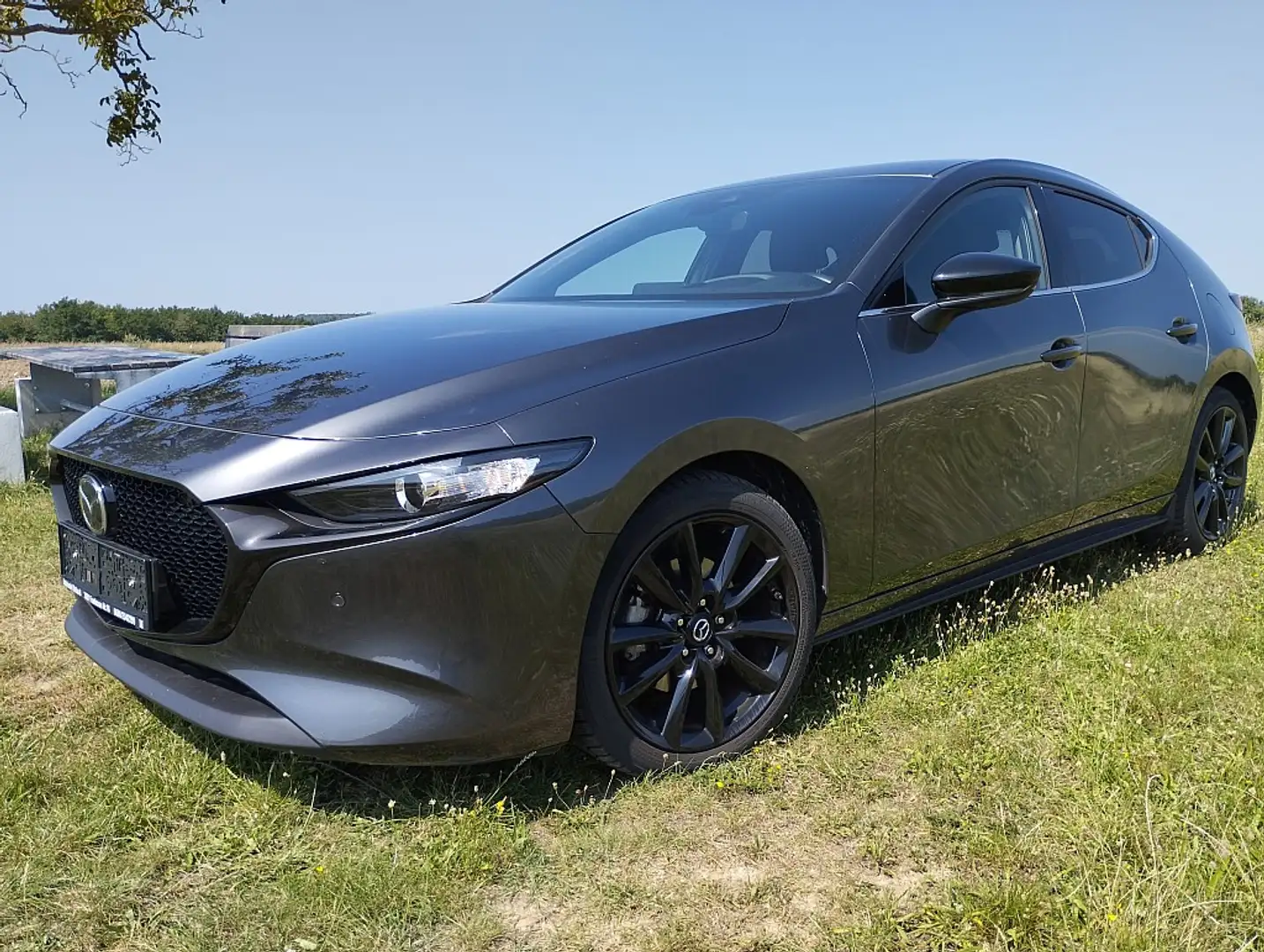 Mazda 3 Mazda3 e-Skyactiv-G122Homura,6-JahreMazda Garan... Gris - 2