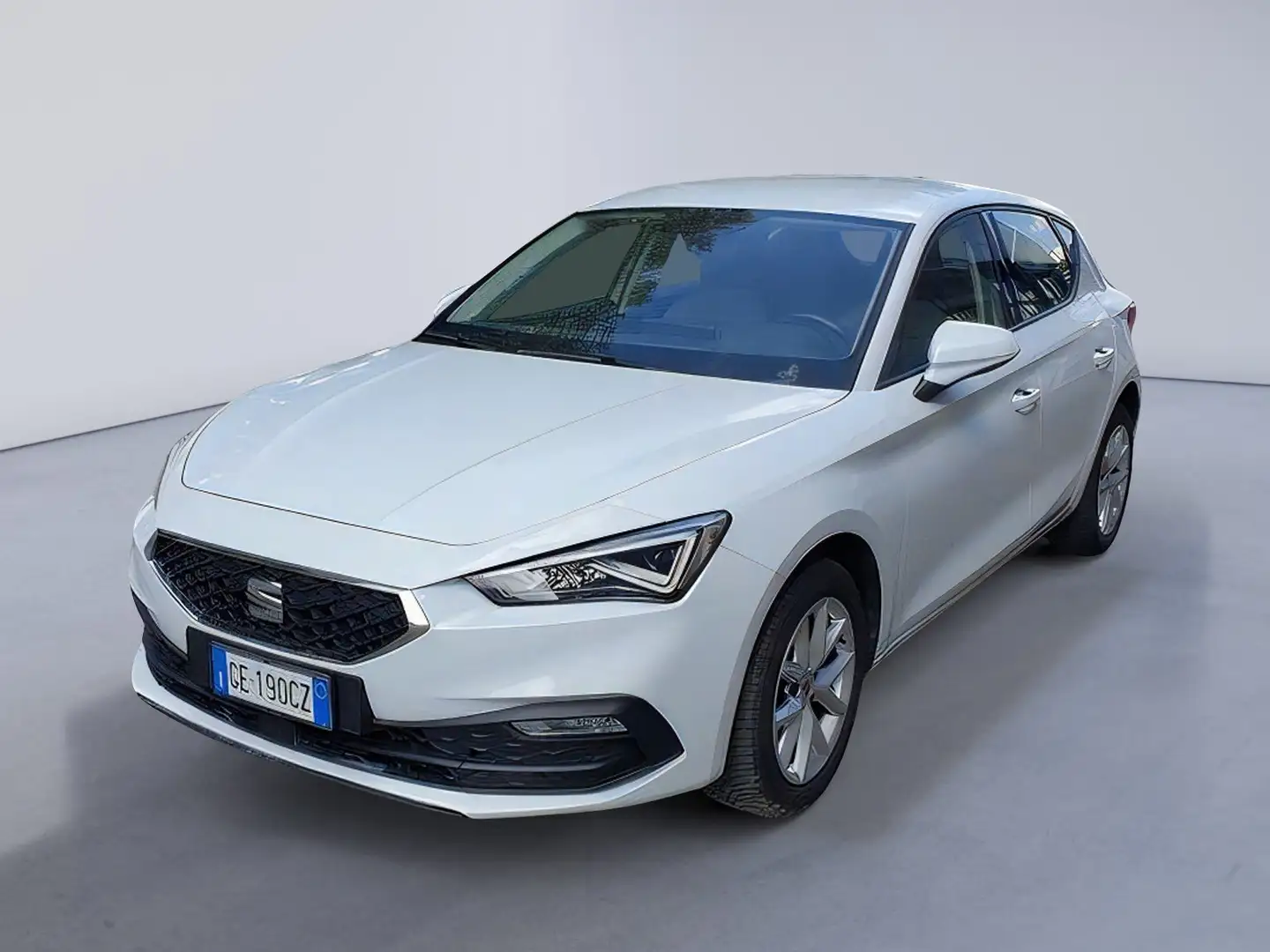 SEAT Leon 1.0 eTSI 110 CV DSG Businnes Bianco - 1