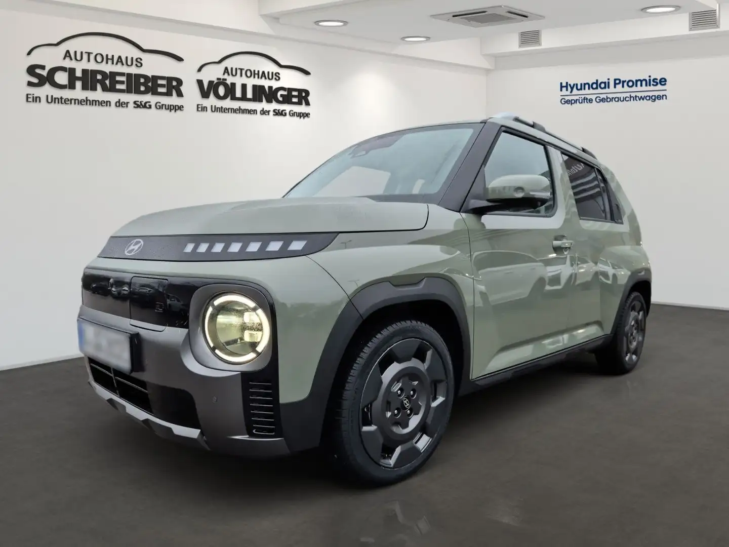 Hyundai Inster Inster Elektro 85 kW Cross 115PS/Wärmep. Grün - 1