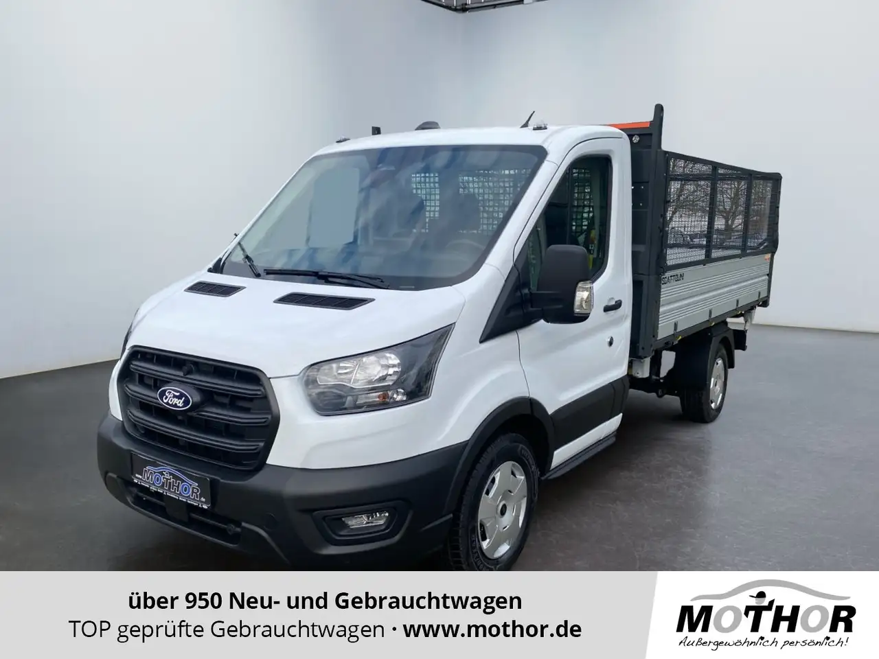 Ford Transit Pritsche Kipper 2.0 350 L2 TEMP+KAM+SHZ — photo 1 of 30