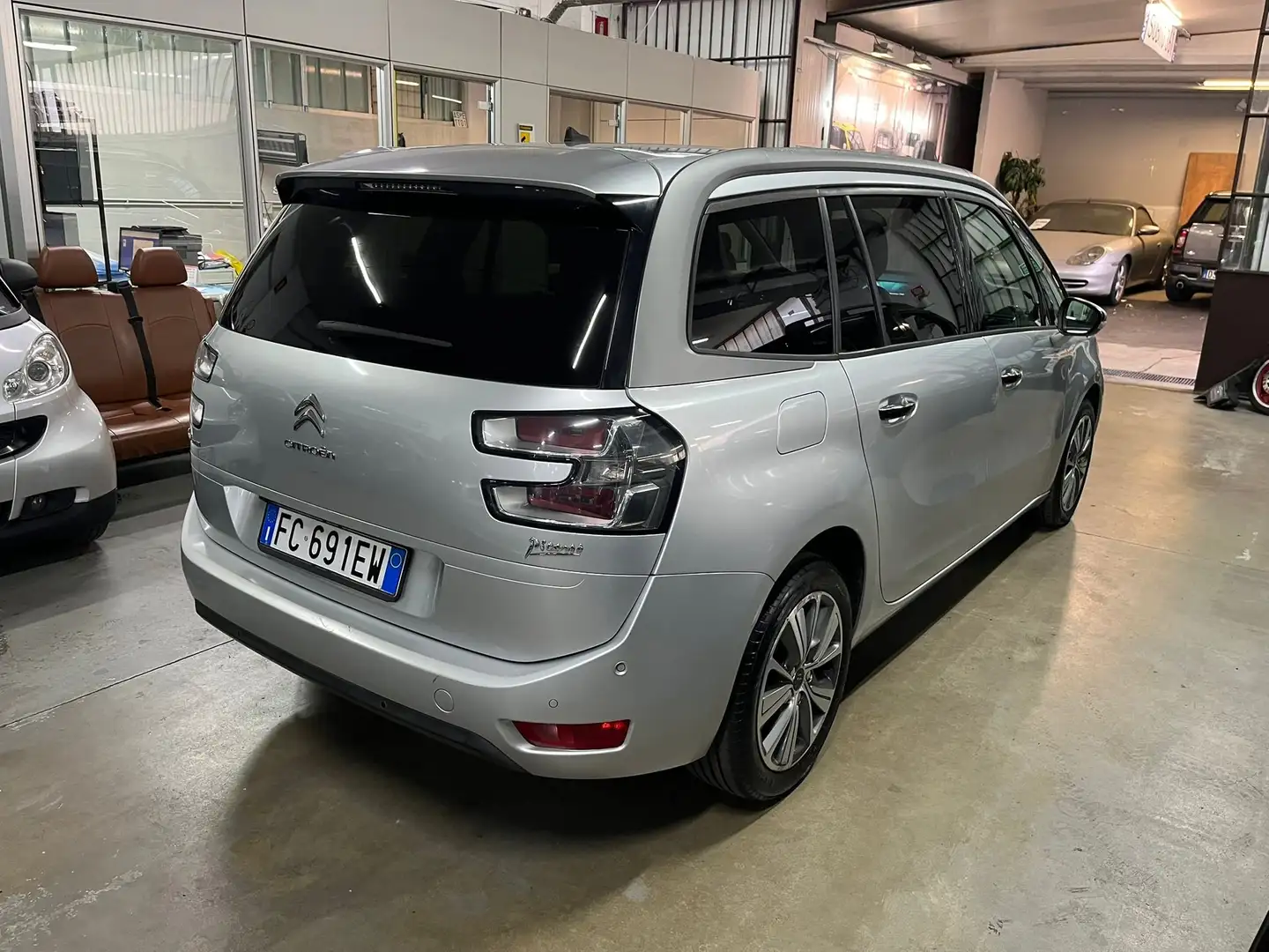 Citroen Grand C4 Picasso 1.6 Hdi, cambio automatico, EURO 6 Szürke - 2