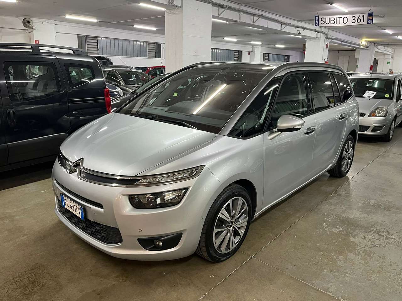 Citroen Grand C4 Picasso 1.6 Hdi, 7 POSTI, cambio automatico, EURO 6