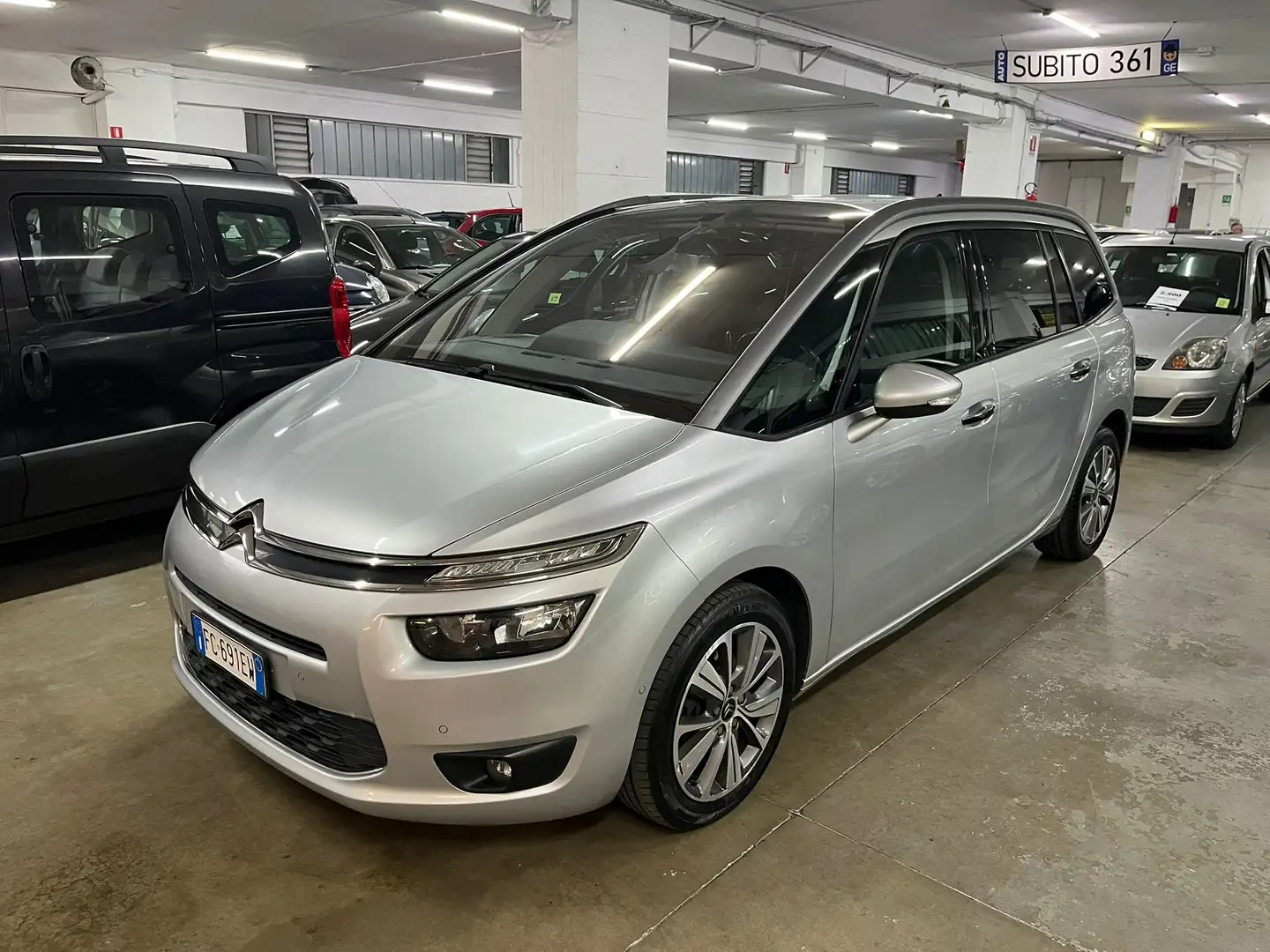 Citroen Grand C4 Picasso 1.6 Hdi, cambio automatico, EURO 6 Szürke - 1