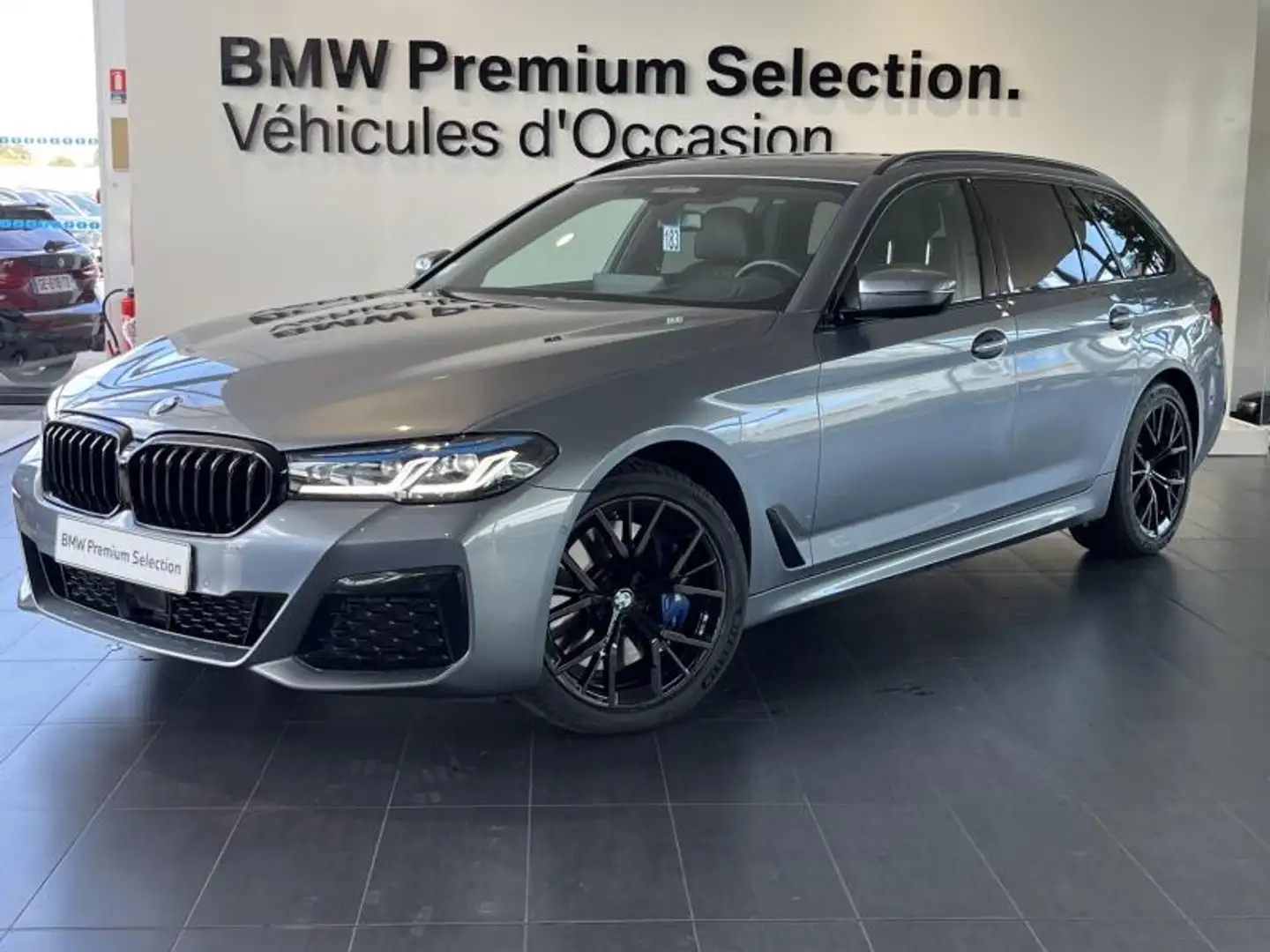 BMW 540 540dA xDrive 340ch M Sport Steptronic Blanc - 1