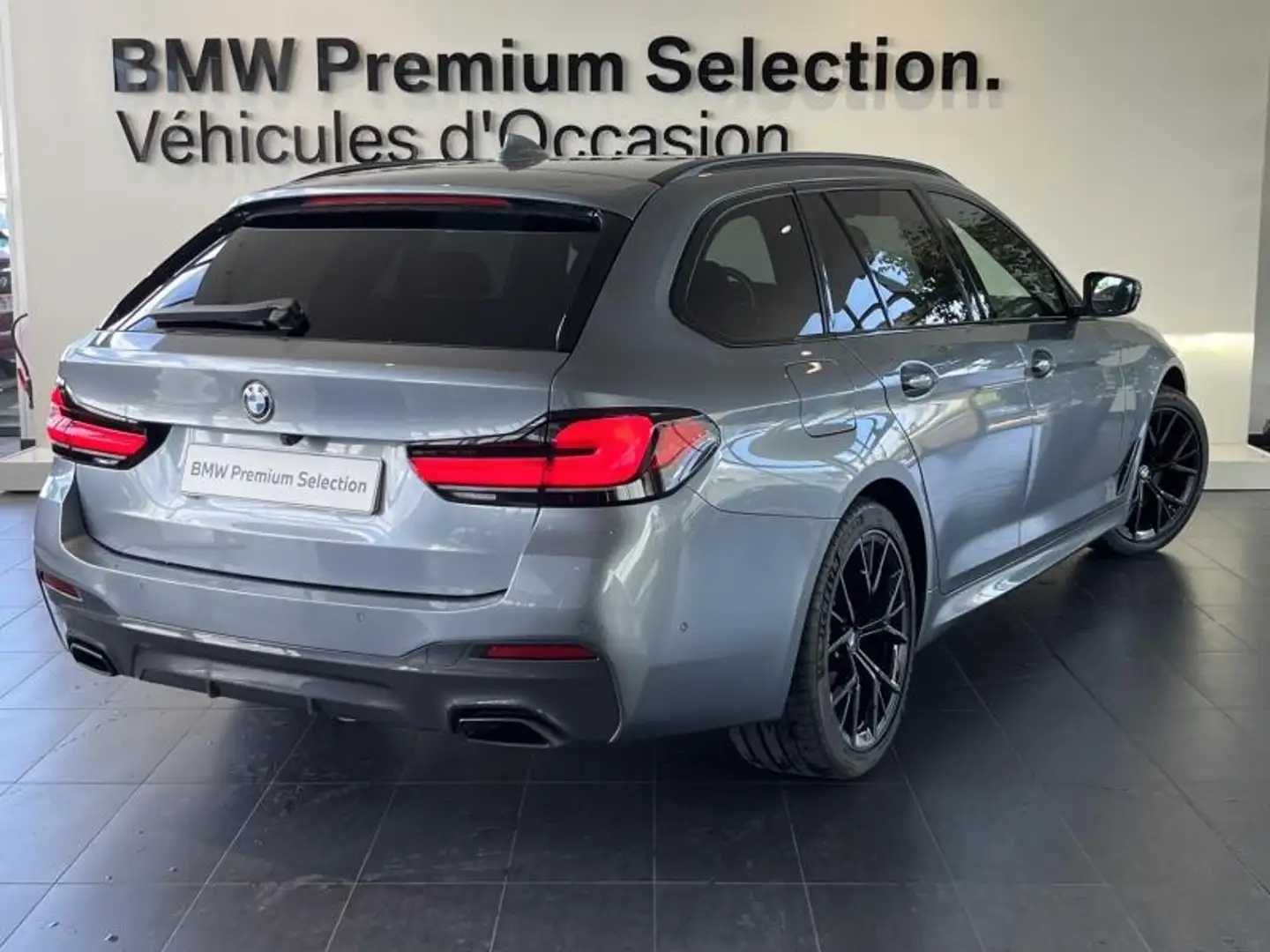 BMW 540 540dA xDrive 340ch M Sport Steptronic Blanc - 2
